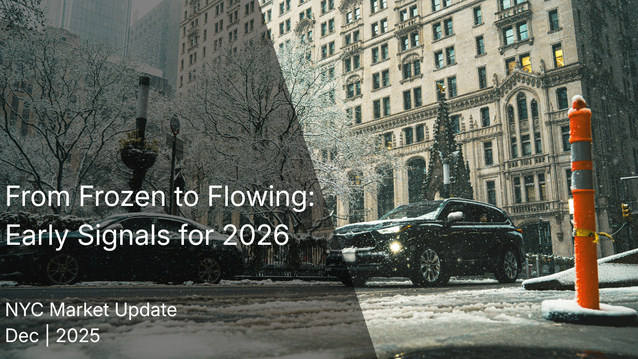 From Frozen to Flowing: Early Signals for 2026