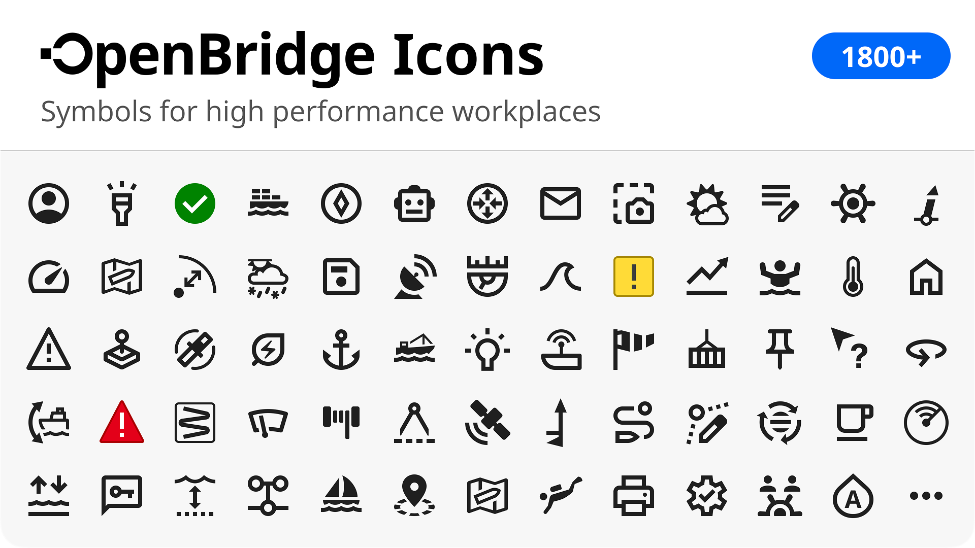 OpenBridge Icons