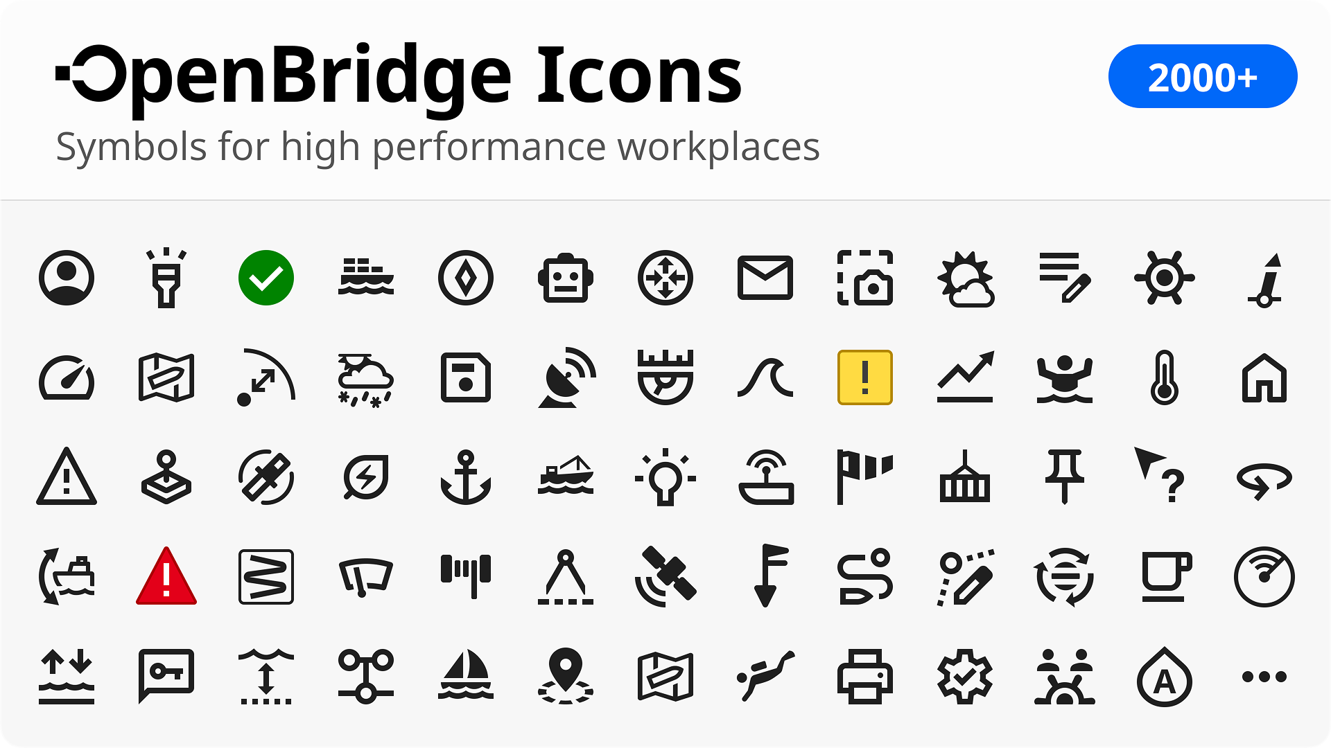 OpenBridge Icons