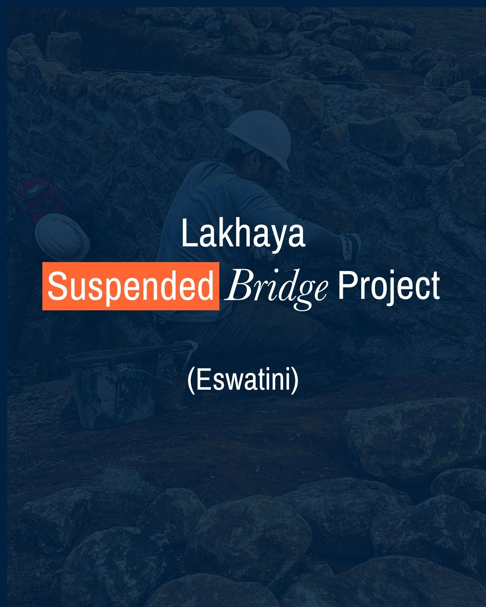 Today we celebrate the completion of the Lakhaya Suspended Bridge Project in Eswatini - another life-changing project made possible by our generous supporters like you. Special thanks to our volunteers from Florida Atlantic University (@fau.eia). Thi