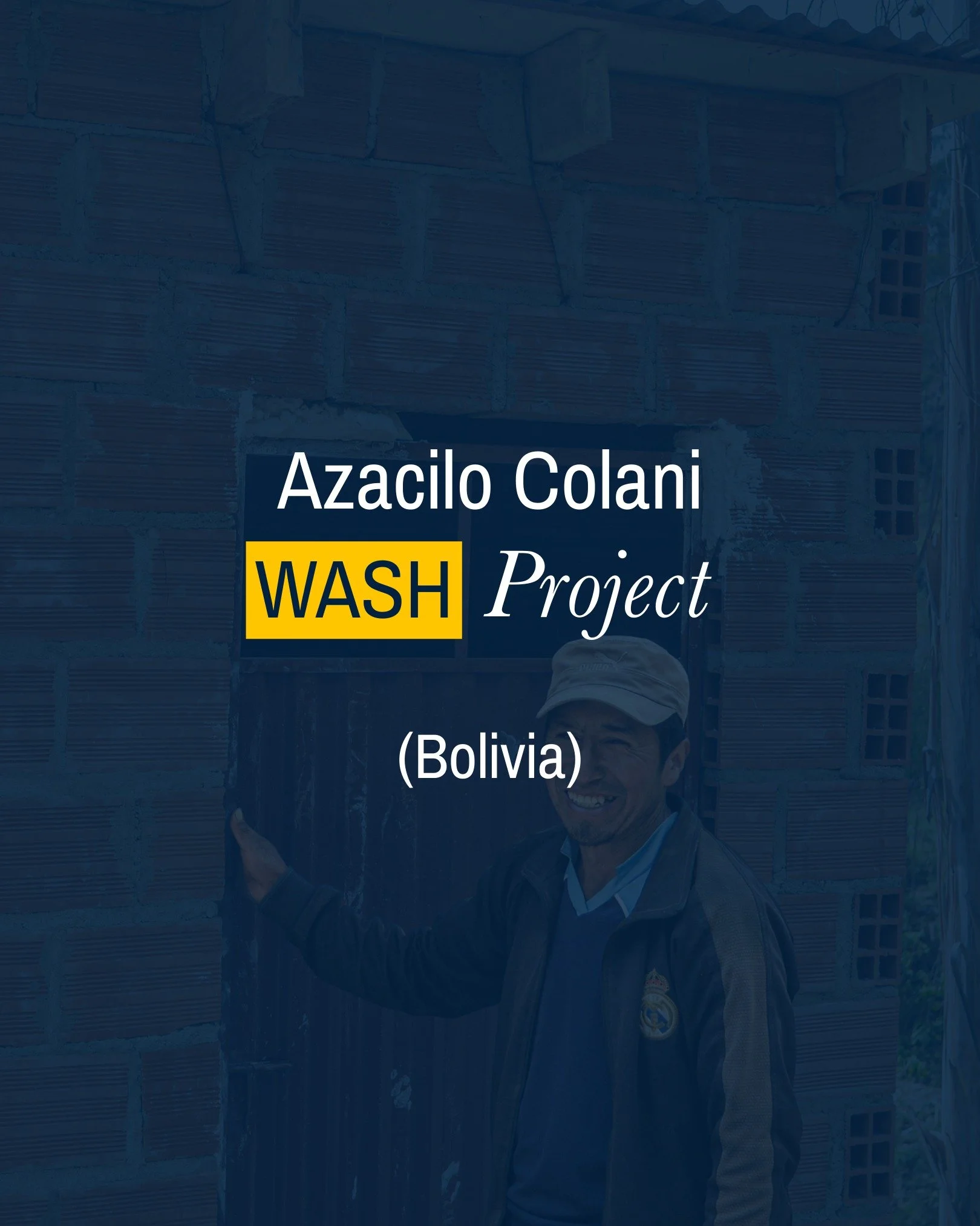 Today we celebrate the completion of the Azacilo Colani Sanitation Project in Bolivia - another life-changing project made possible by our generous supporters like you. Special thanks to our volunteers from the EWB chapter at Kansas University. This 