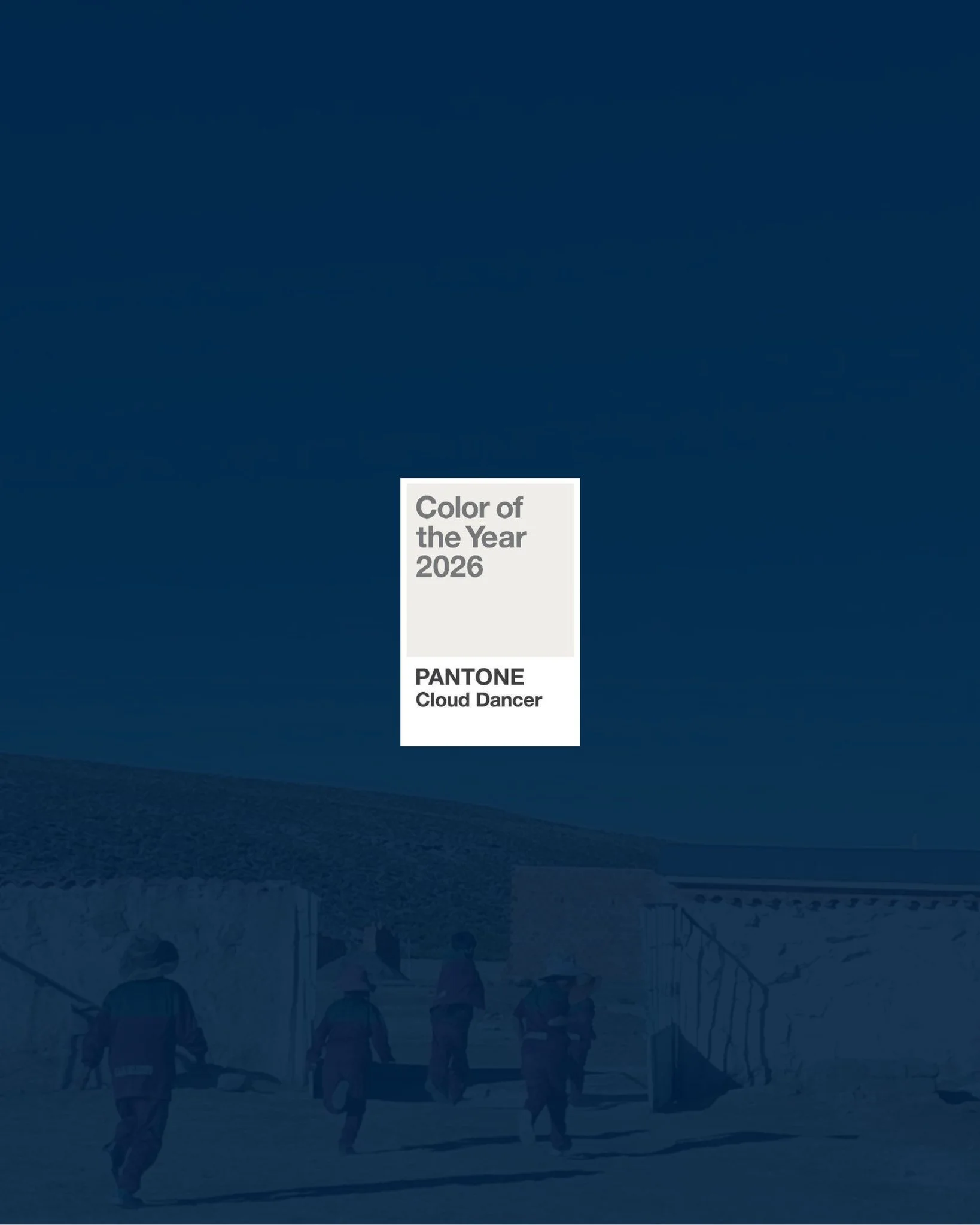 We also #Pantone, but let&rsquo;s make it &ldquo;Bridge Dancer.&rdquo; 

#CloudDancer #EIA #ChangeMakers #BridgeBuilders #WASH