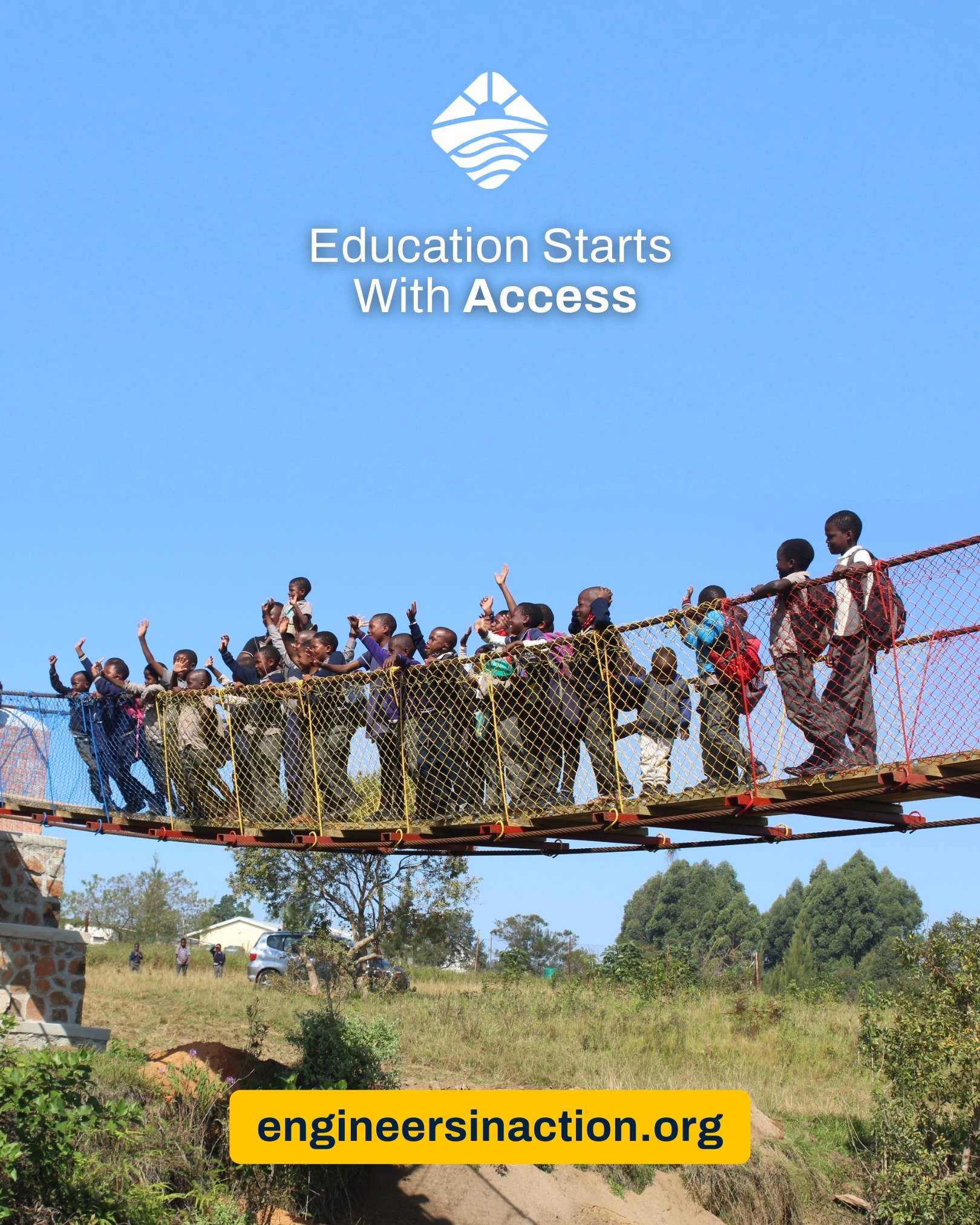 Education does not begin in the classroom. It begins with the ability to get there safely.

For many students, rising rivers and unsafe crossings are the only things standing between them and an education. When access disappears, so does opportunity.