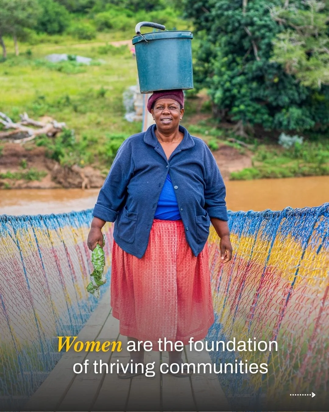 Communities don&rsquo;t thrive without women, and neither does progress.

Women are often the backbone of local systems, education, and health.

When infrastructure improves, their influence expands even further.

This month, we honor women as builde