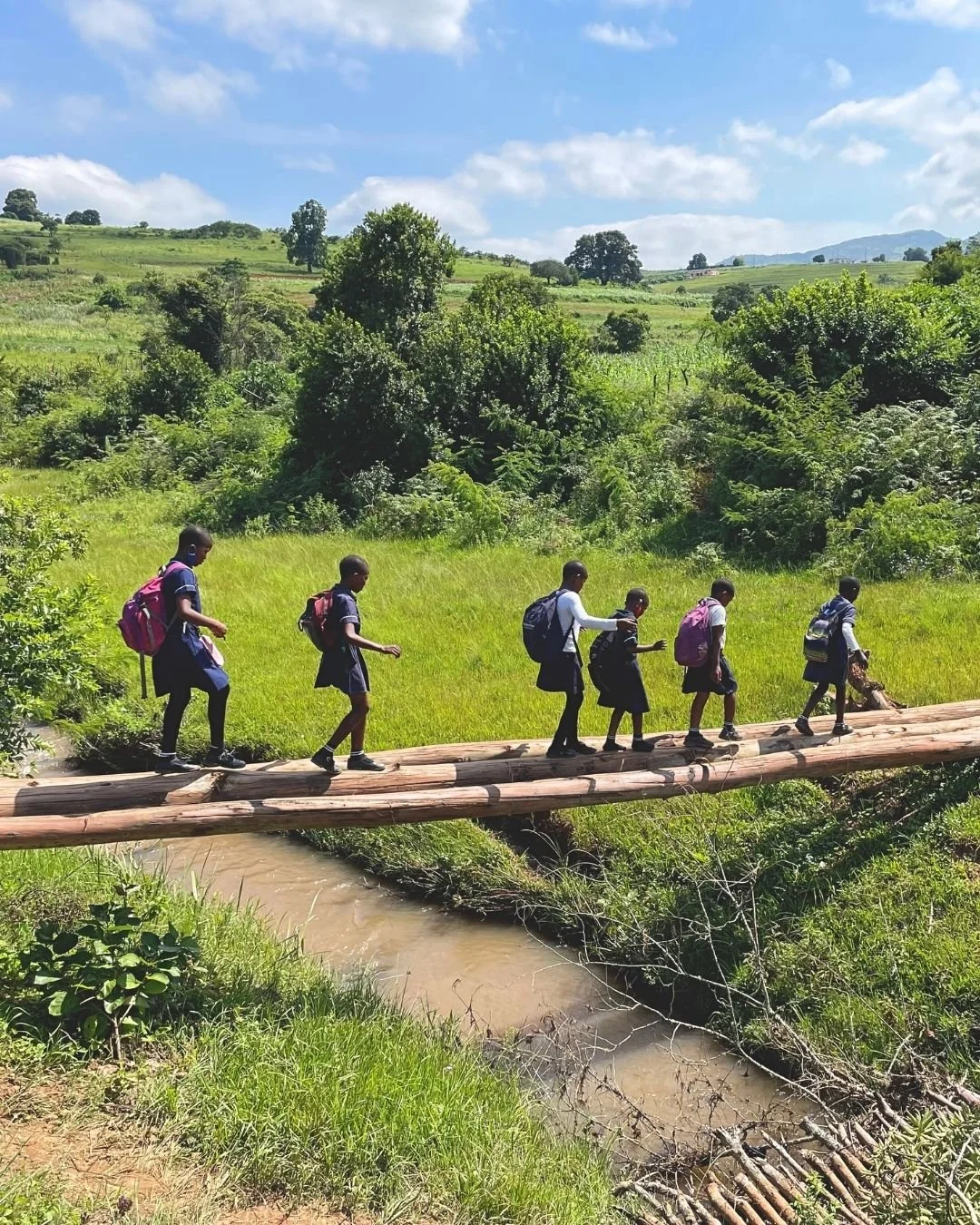 In many remote communities, a river that&rsquo;s manageable most of the year can swell during the rainy season, turning a simple walk to school into a dangerous and often impossible journey. Our bridge projects create safe, reliable crossings so stud