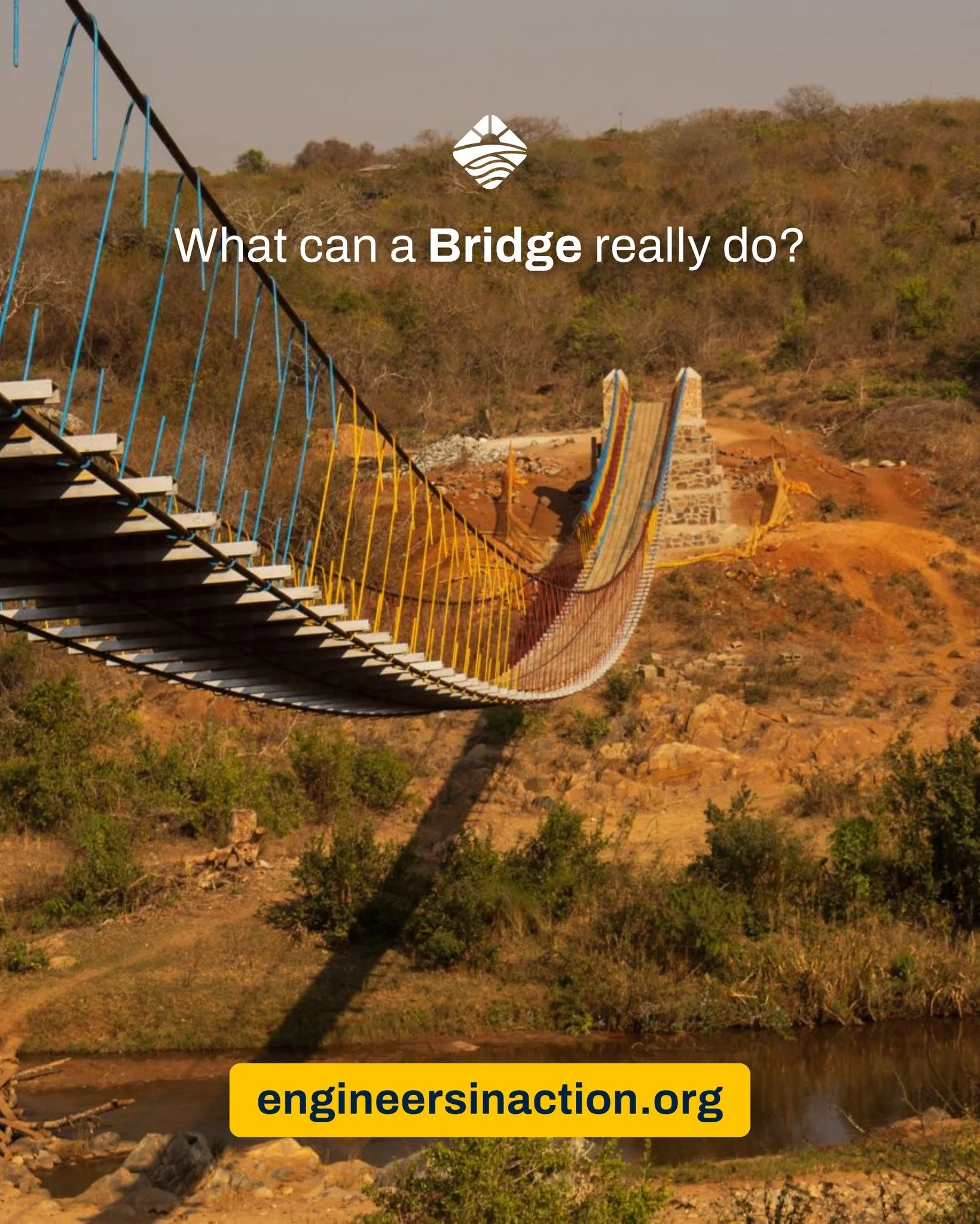 A bridge can change daily life in ways that last for generations.

Bridges help connect families to healthcare, children to school, and farmers to opportunity, creating reliable access that communities can depend on season after season, decade after 
