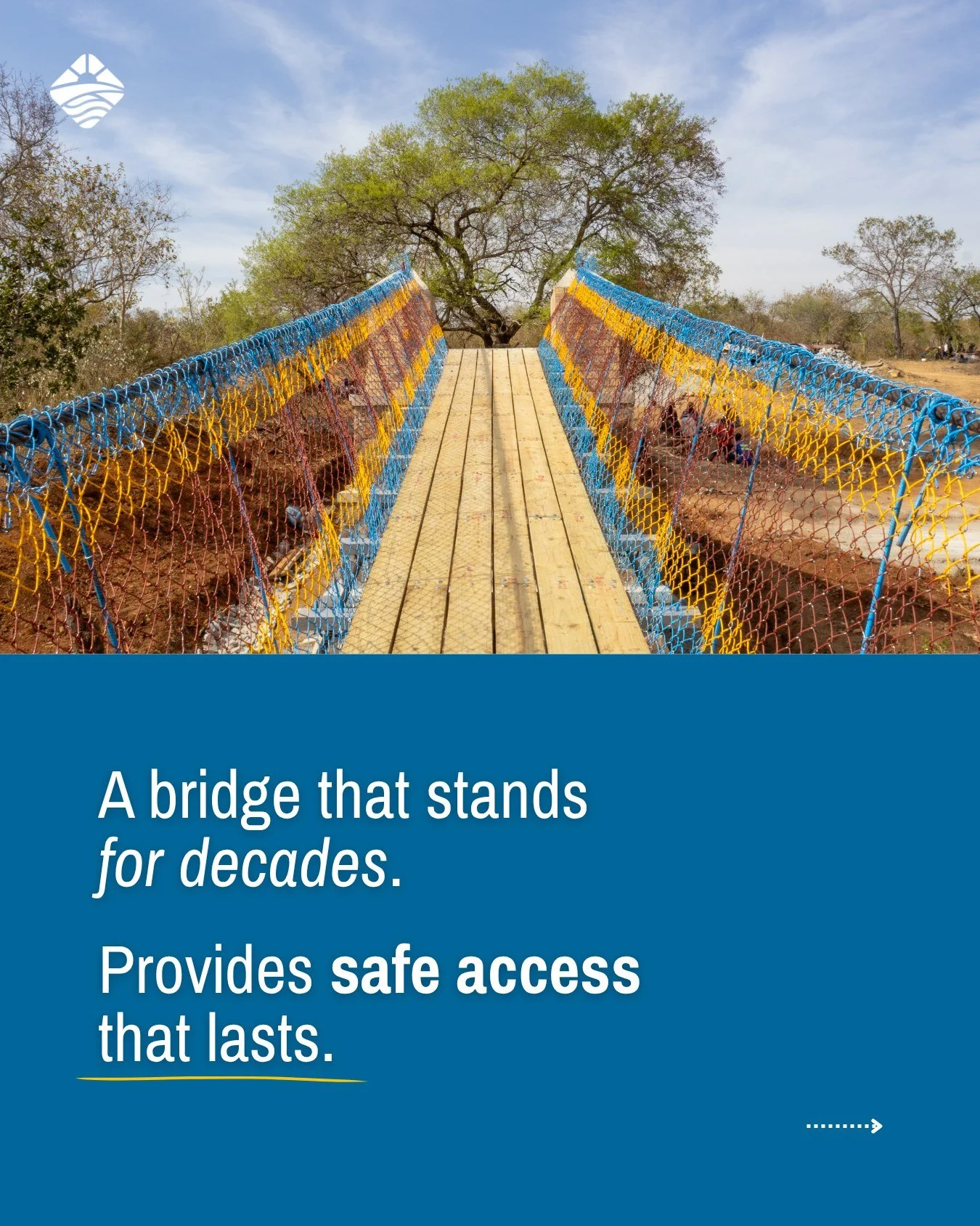 For EIA, sustainability means creating infrastructure that keeps working long after construction ends. When communities can own, maintain, and rely on a bridge or water system for generations, that&rsquo;s real impact.

Support our work:
www.engineer