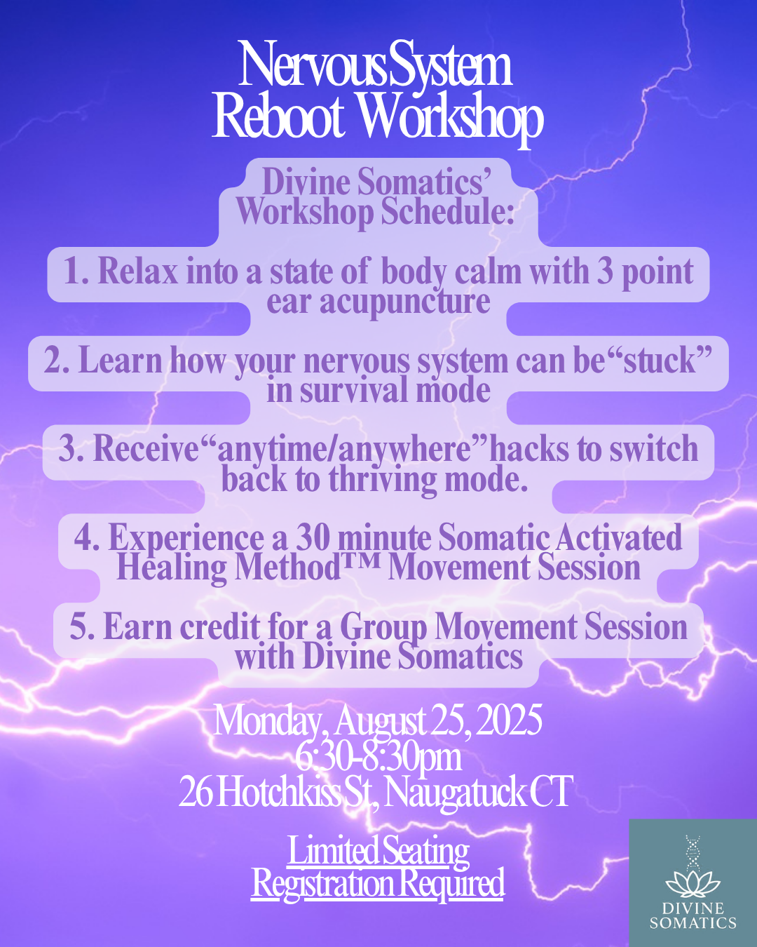 Nervous System Reboot Workshop