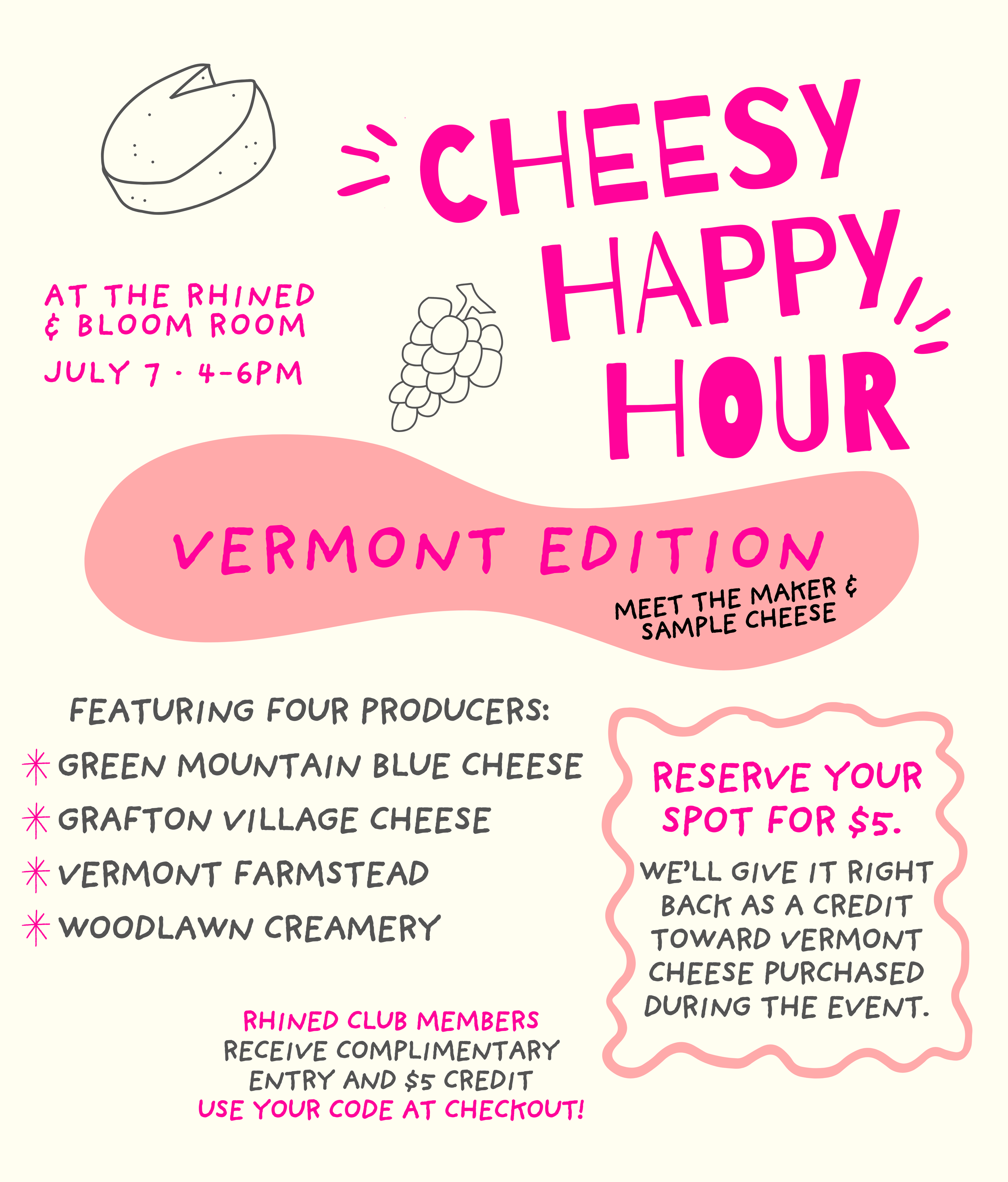 Cheesy Happy Hour: Vermont Edition