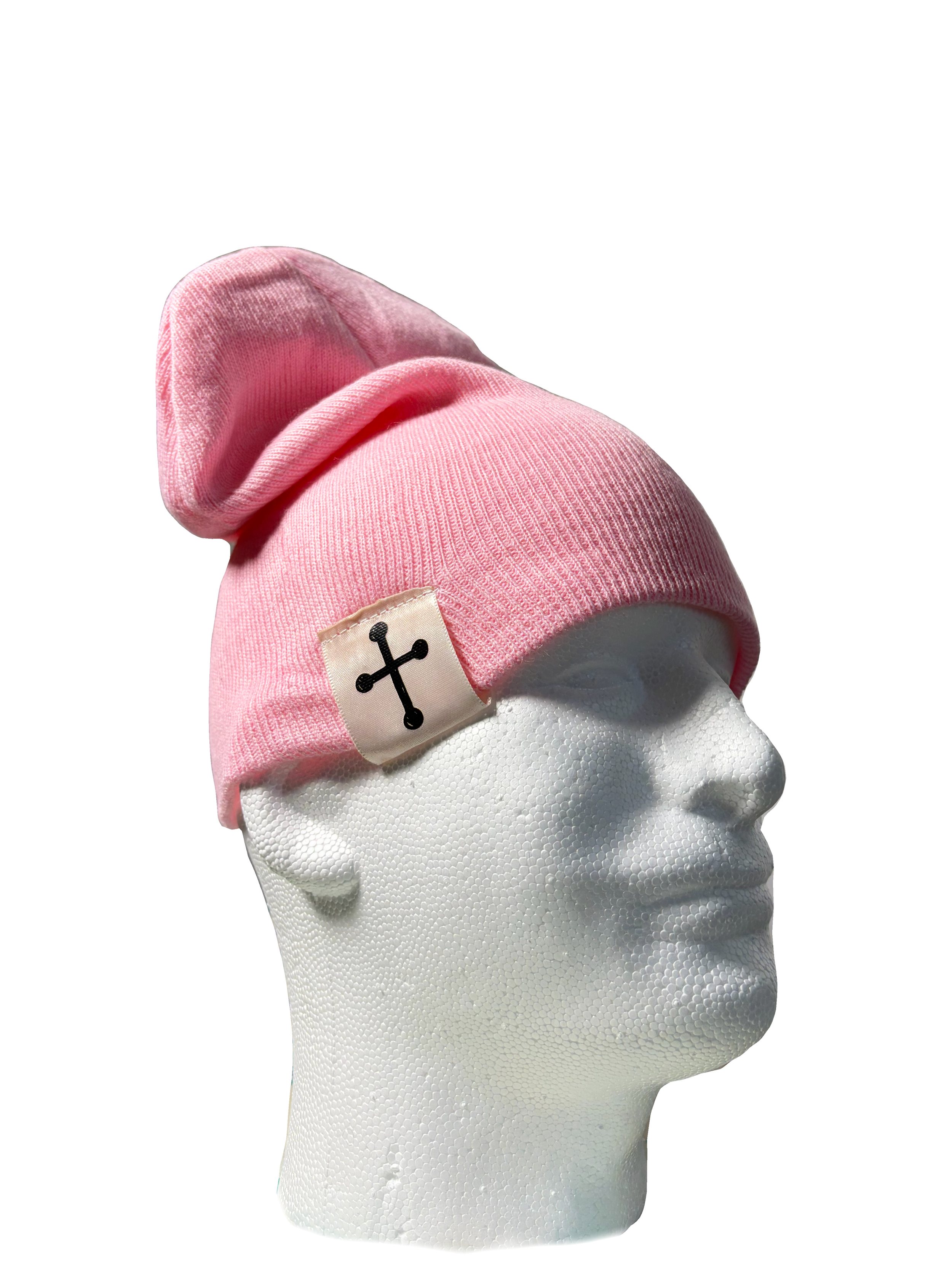 PINK Slouch Beanie