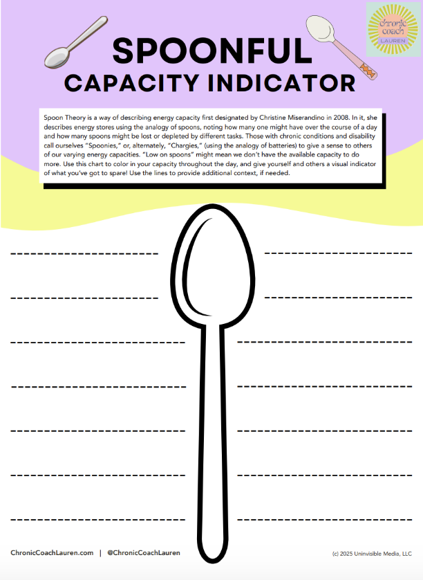 Spoonful Capacity Indicator