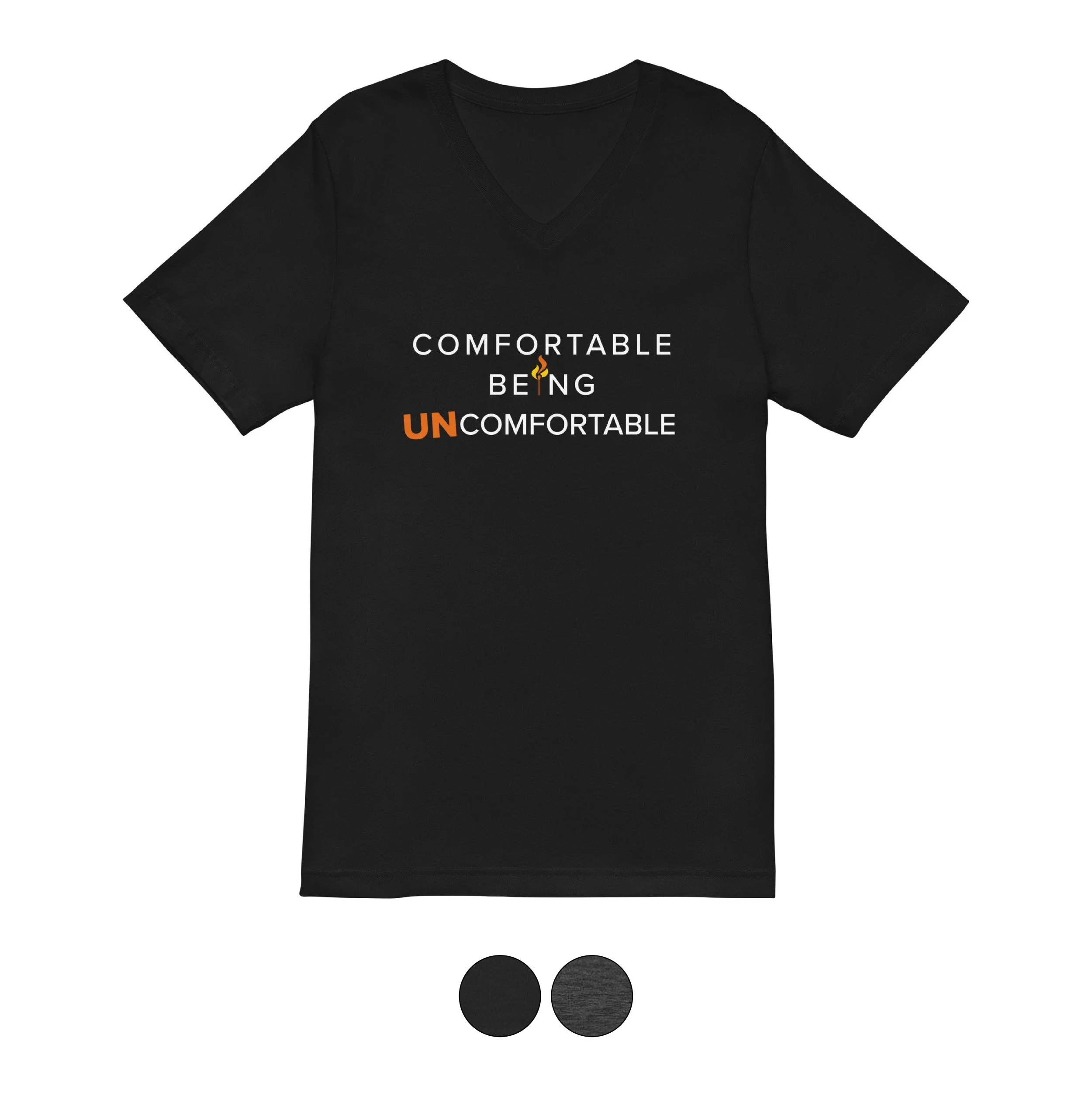 Comfortable Being Uncomfortable V-Neck