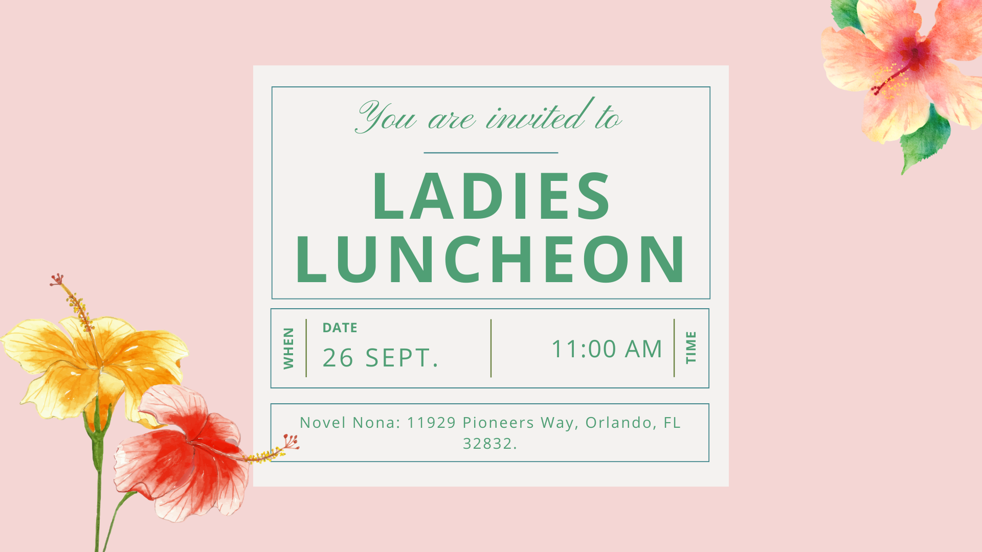 Ladies' Luncheon