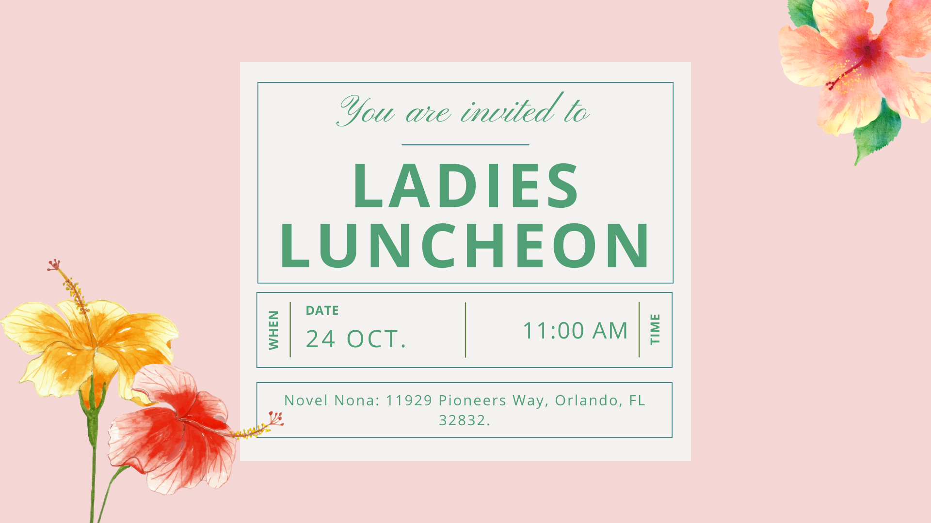 Ladies' Luncheon