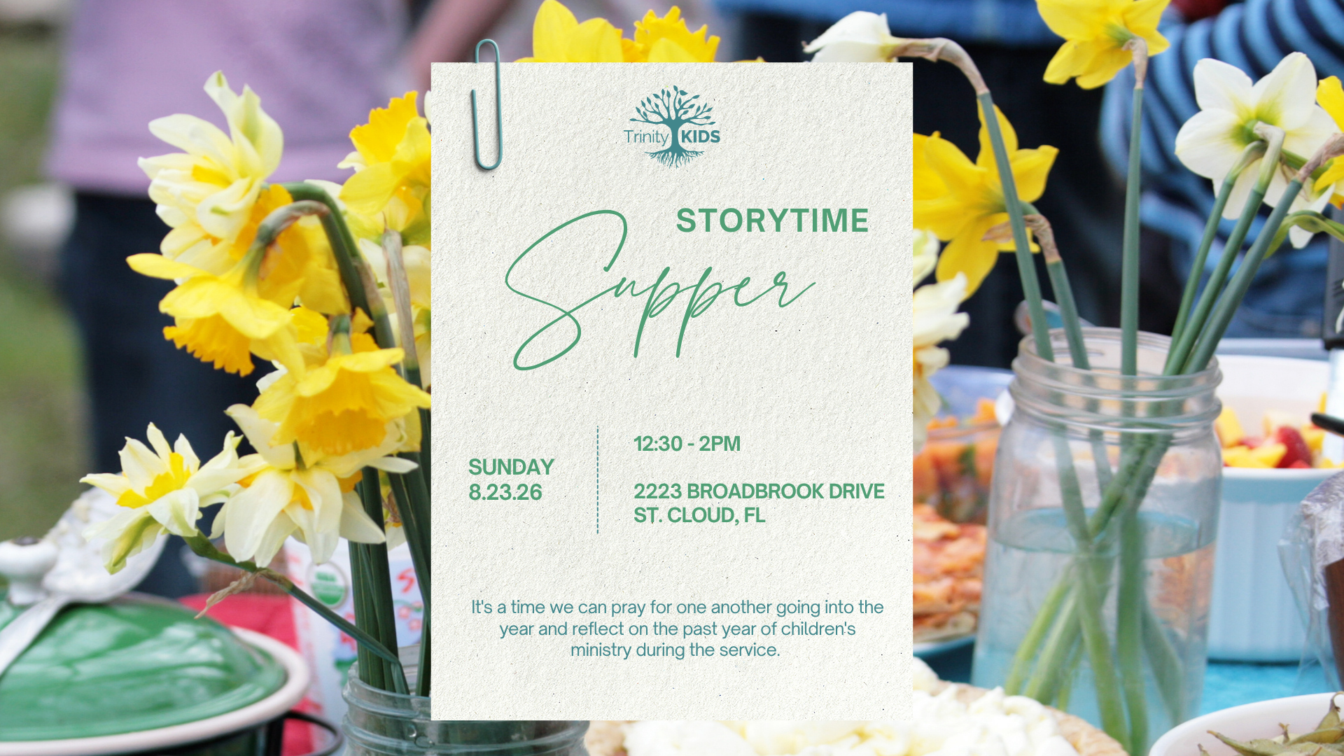 Storytime Supper