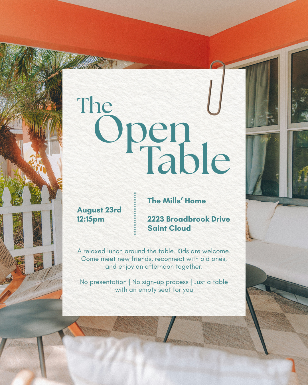 The Open Table