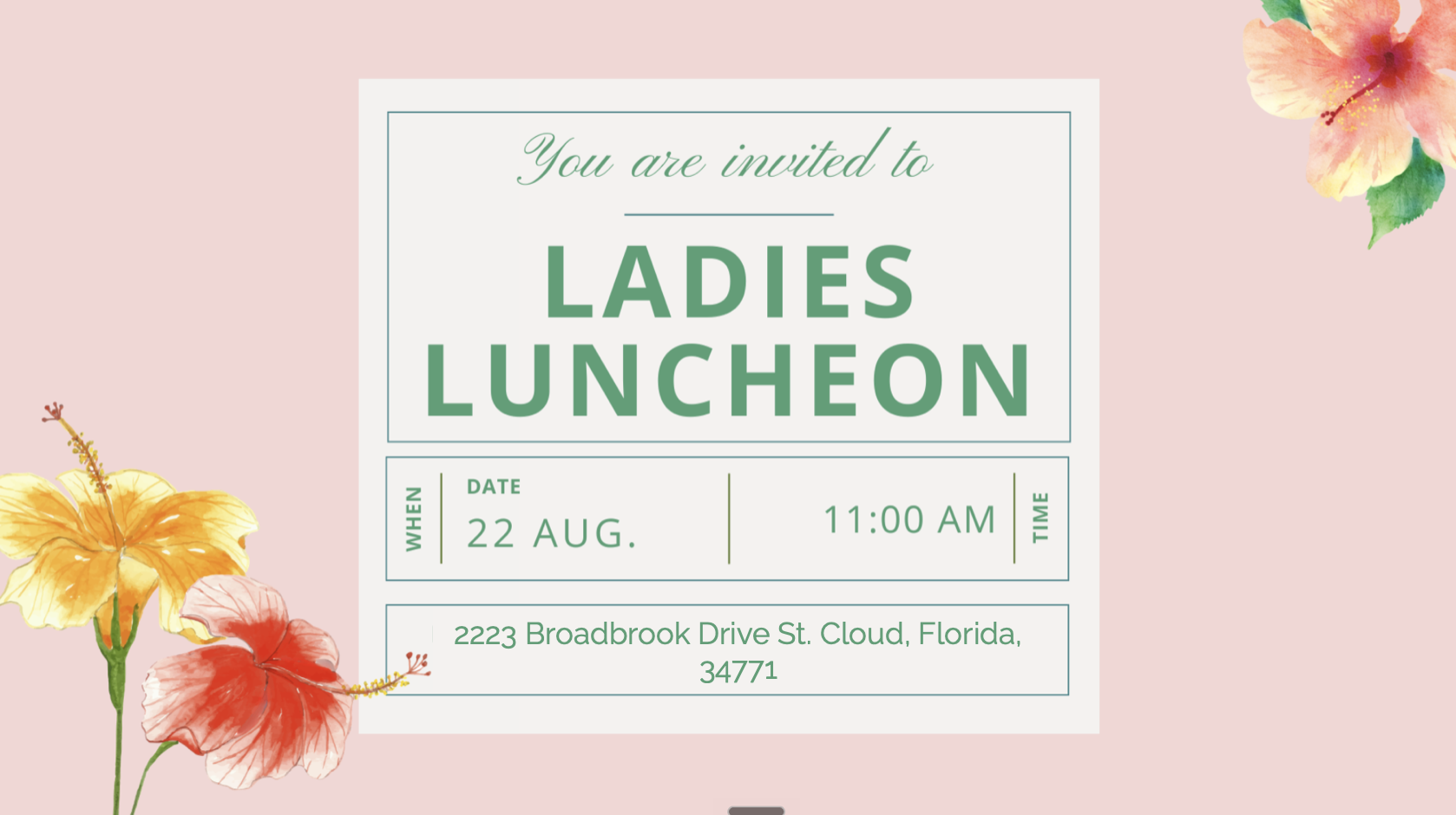 Ladies' Luncheon
