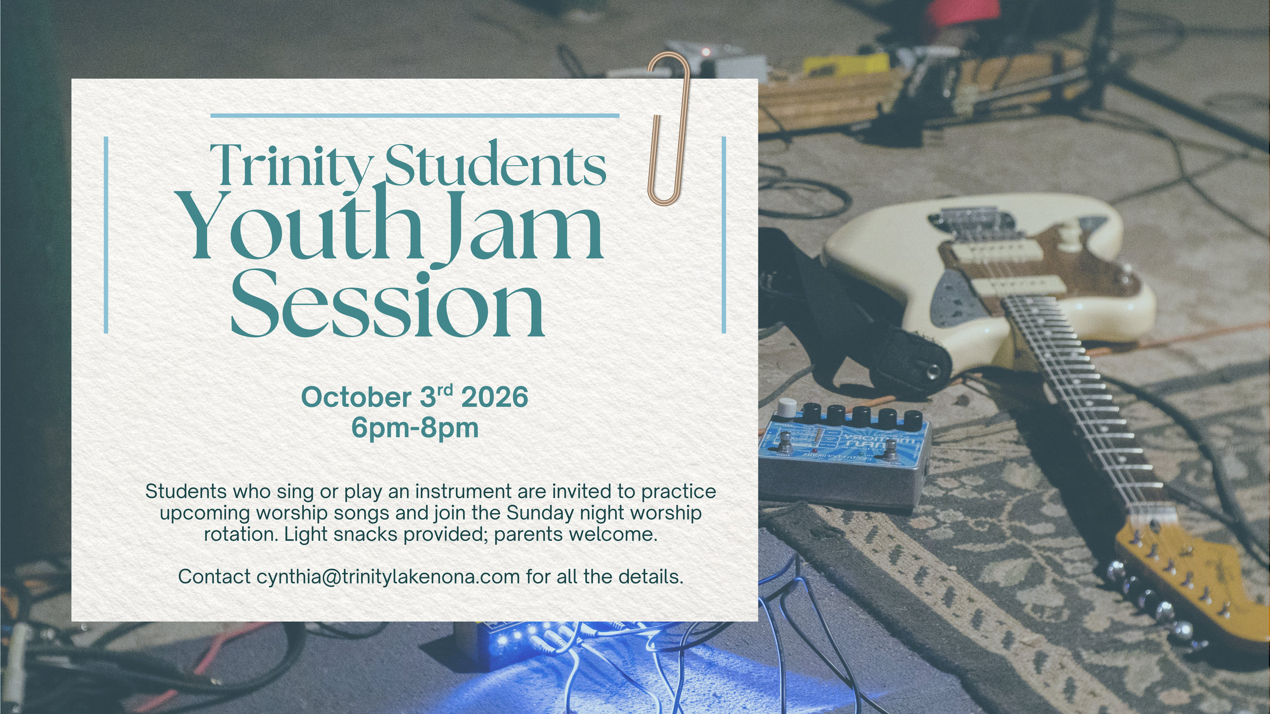 TrinitySTUDENTS Jam Sesh