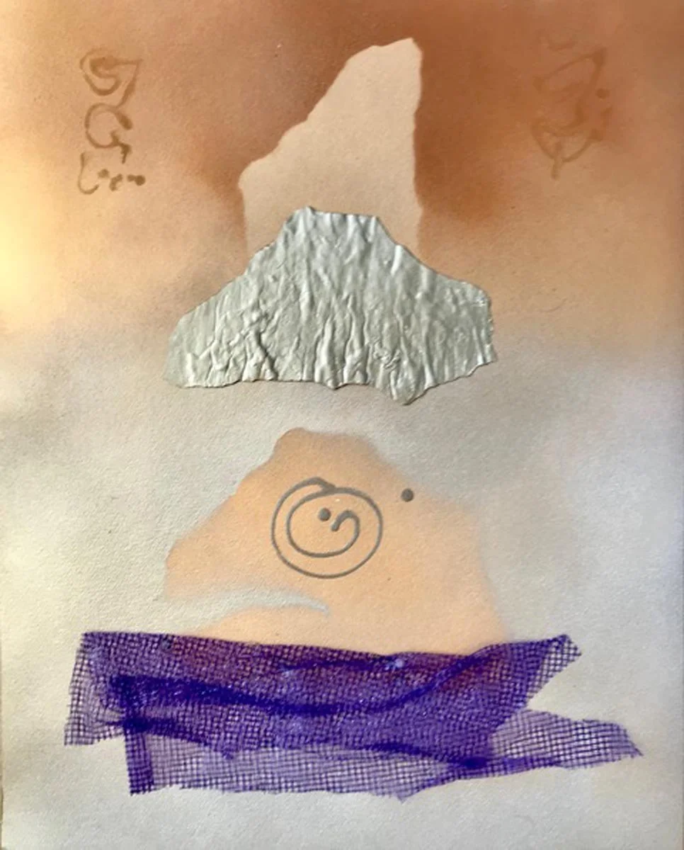 Abstract with Fabric