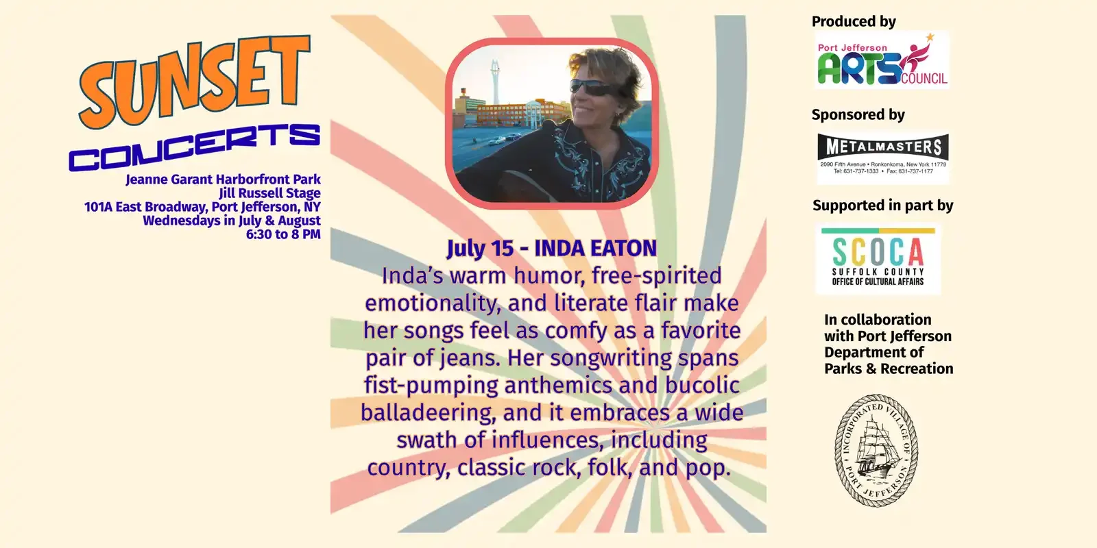 Sunset Concerts: India Eaton