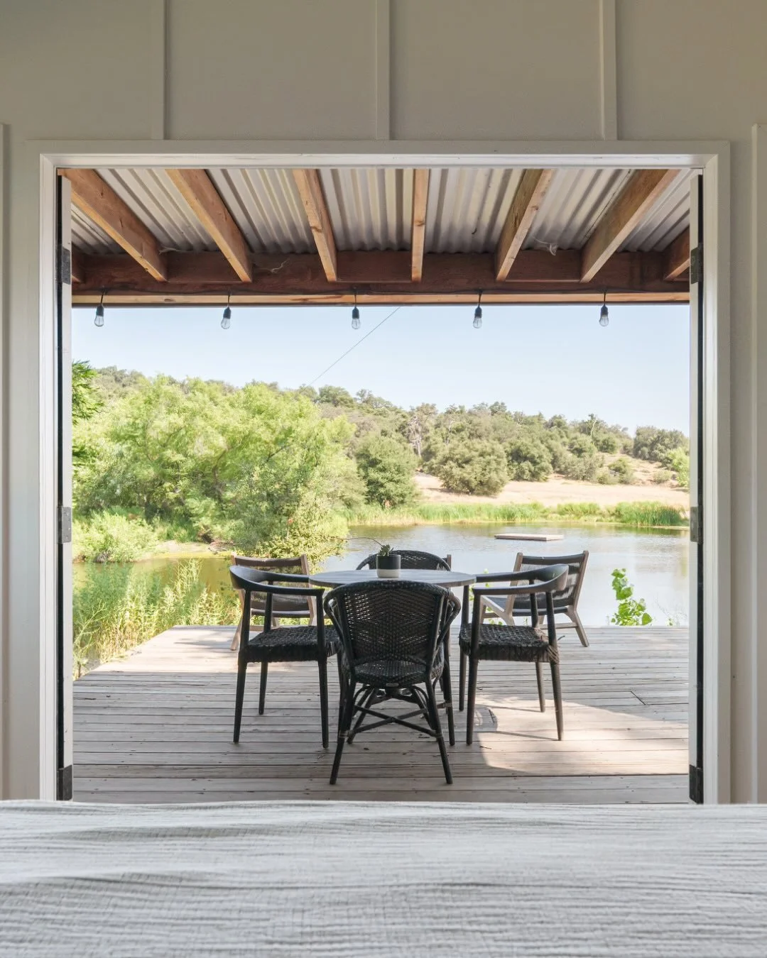 Summer at the lake house. Is there anything better? 

Swap the crowded beaches for your own private pond this summer. Spend your afternoons jumping off the dock, floating in the sun, and cooling off in the fresh mountain water. When the sun goes down