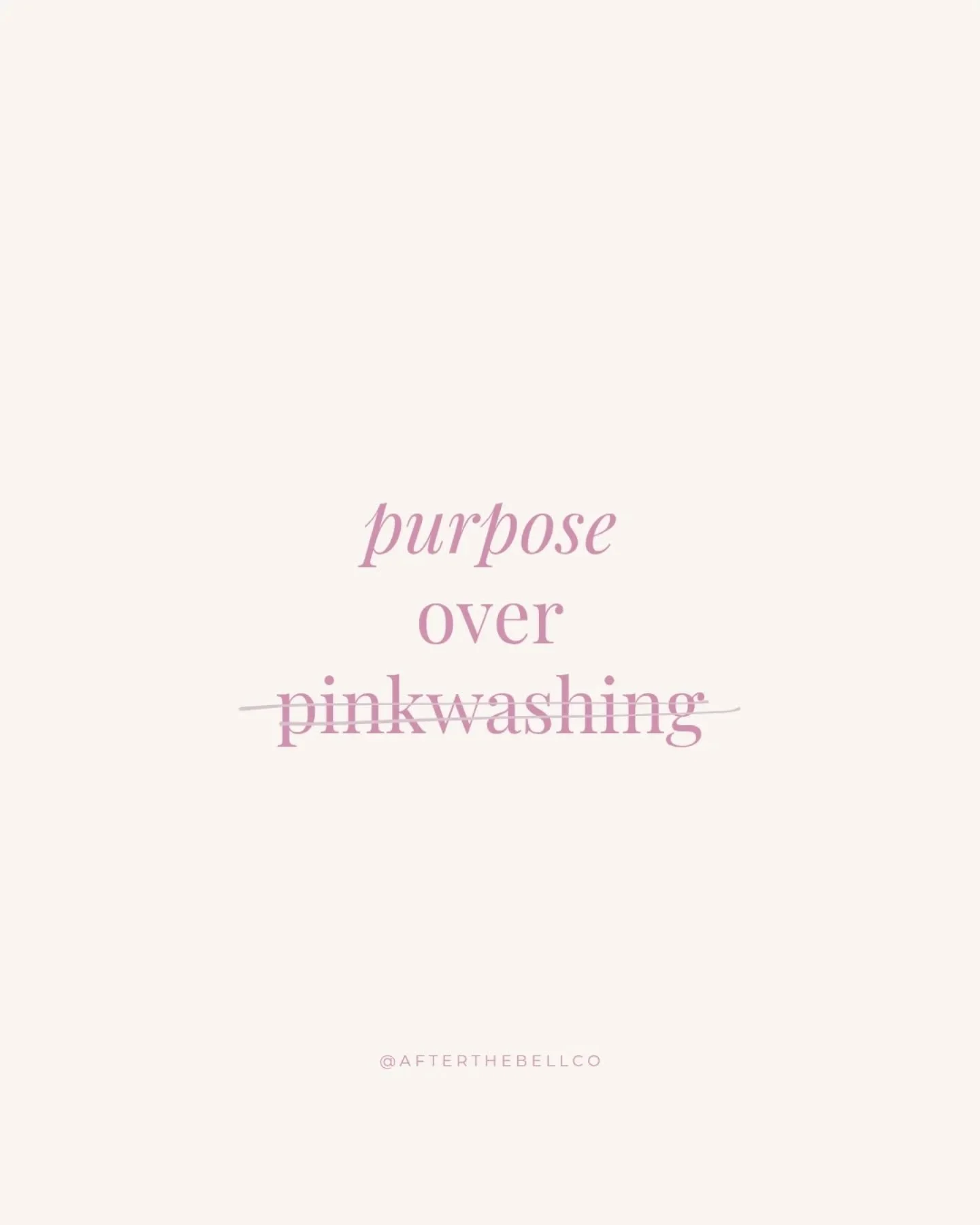 Have you heard of Pinkwashing? ⬇️⬇️

October is Breast Cancer Awareness Month.. one of the biggest, most recognized health awareness months worldwide.

But it&rsquo;s so much more than pink ribbons.
It&rsquo;s about impact. It&rsquo;s about lives. It