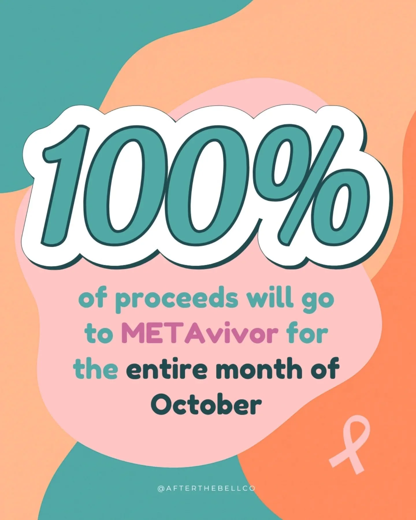 ✨ We&rsquo;re going ALL IN for Breast Cancer Awareness Month.

This October, 💯% of proceeds from After the Bell Co. store will go directly to METAvivor 👉 funding the research where it&rsquo;s truly needed most.

💗 Take part in helping us make an i
