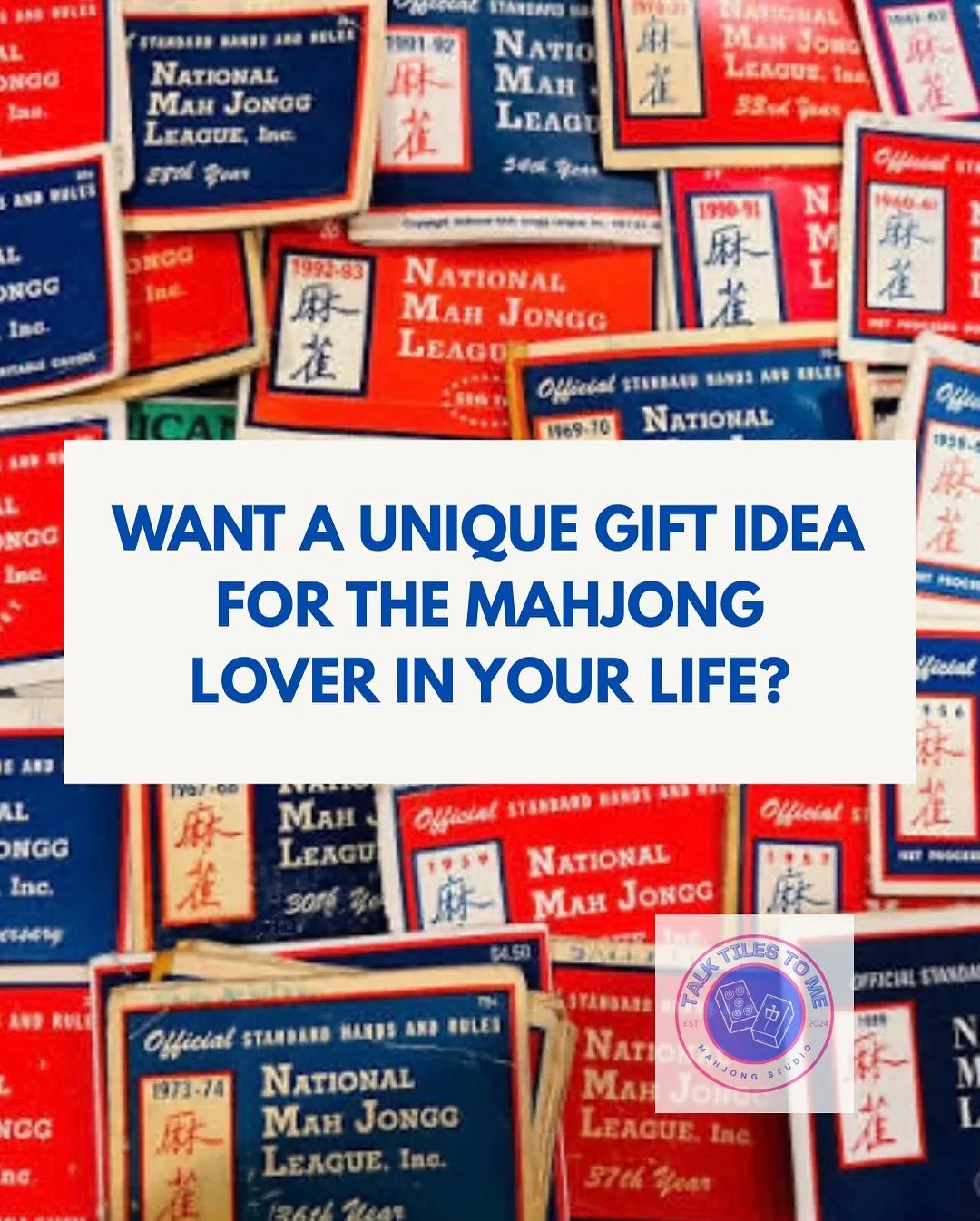 Perfect Mahjong gift idea for the Mahjong fan who appreciates something meaningful, personal and truly unique. 🀄️ #mahjongparty #mahjongtiles #playmahjong #mahjonggiftideas #mahjonggift #majonggifts #mahjongstudio #talktilestome #mahjong #mahjongg #