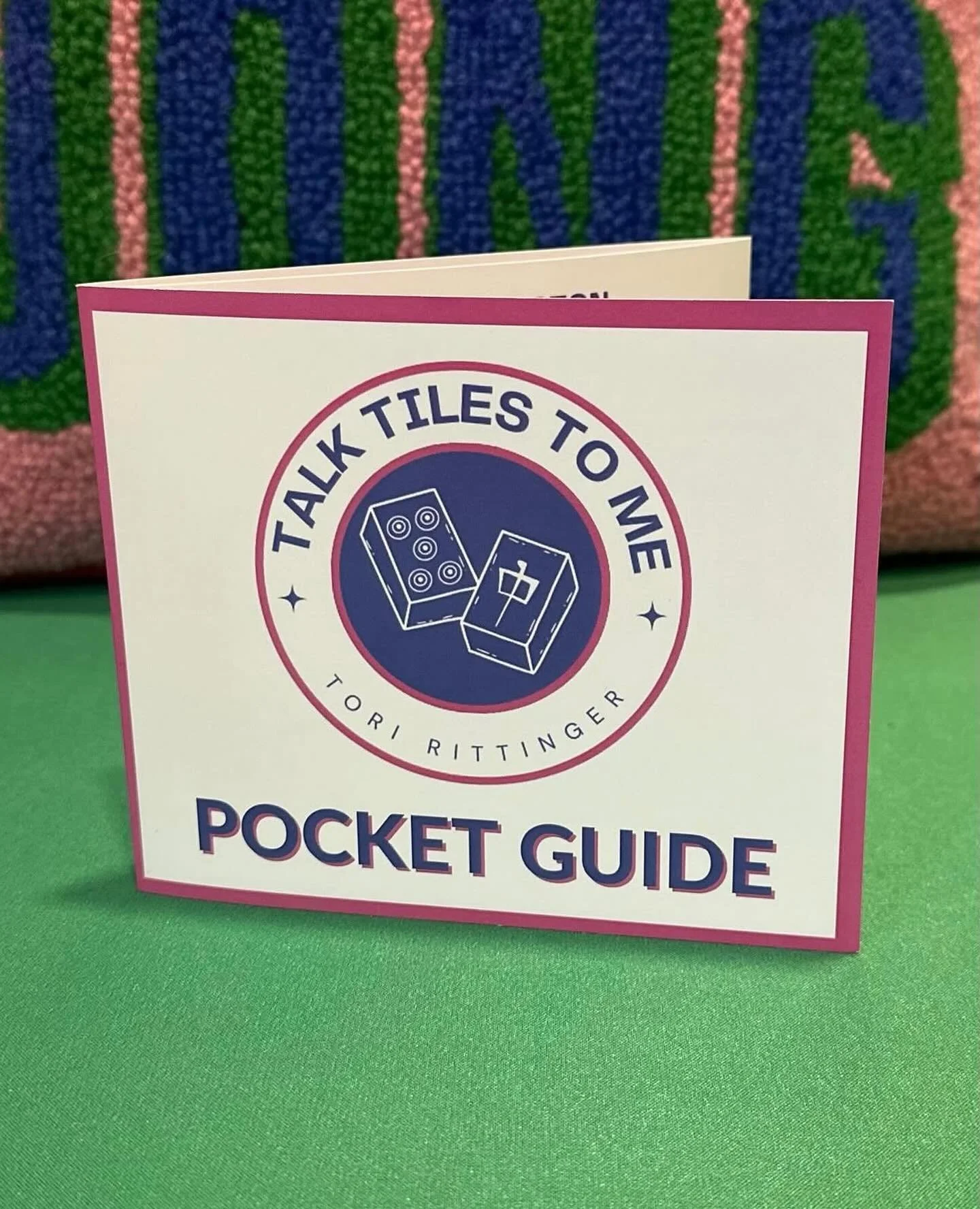 Wish you could keep all the Mahjong answers in your back pocket? You can with the Talk Tiles to Me Pocket Guide.

Your new must have at the table. Simple, clear and designed to fit perfectly tucked inside your NMJL card. Whether you&rsquo;re brand ne