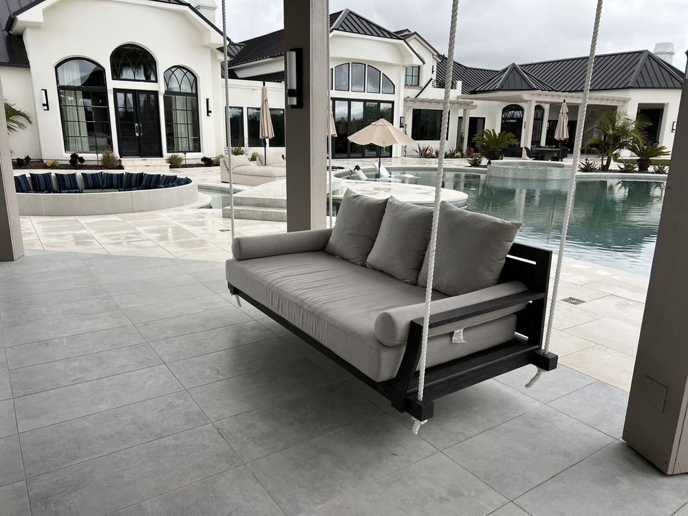 San Diego Custom Swing Bench Cushions