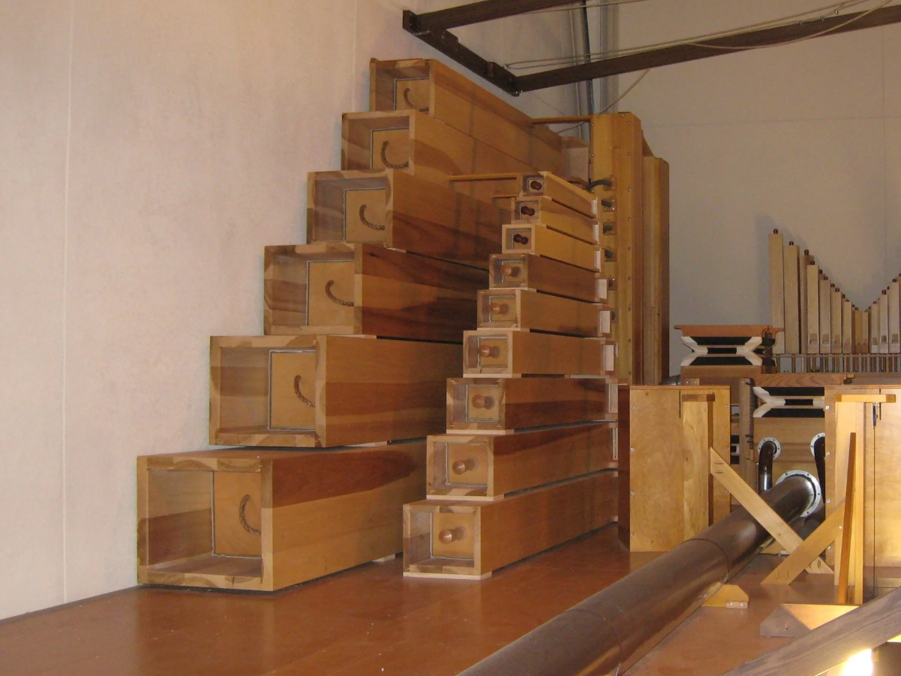 32' Bourdon on the Organ Roof