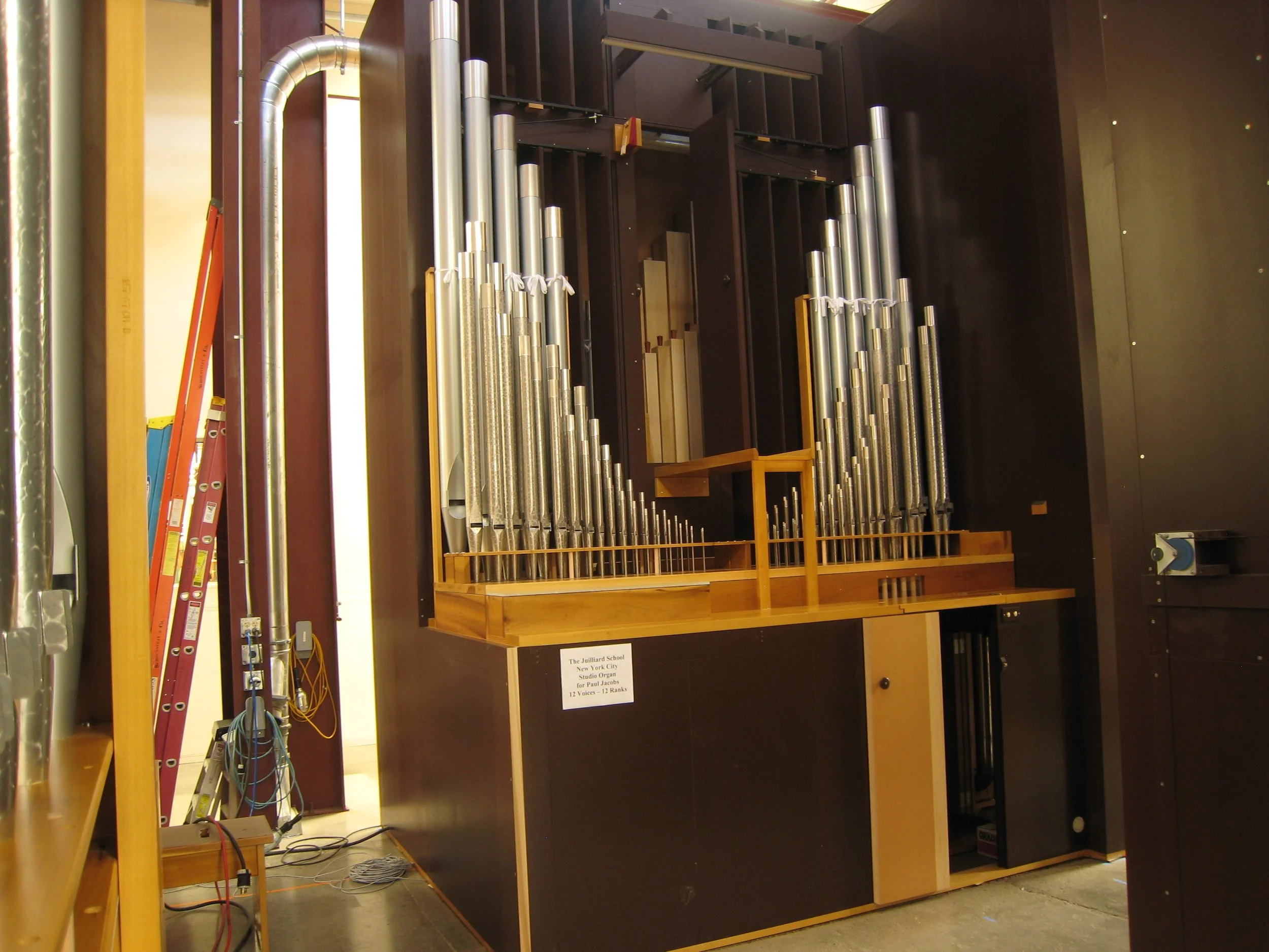 In the Erecting Room