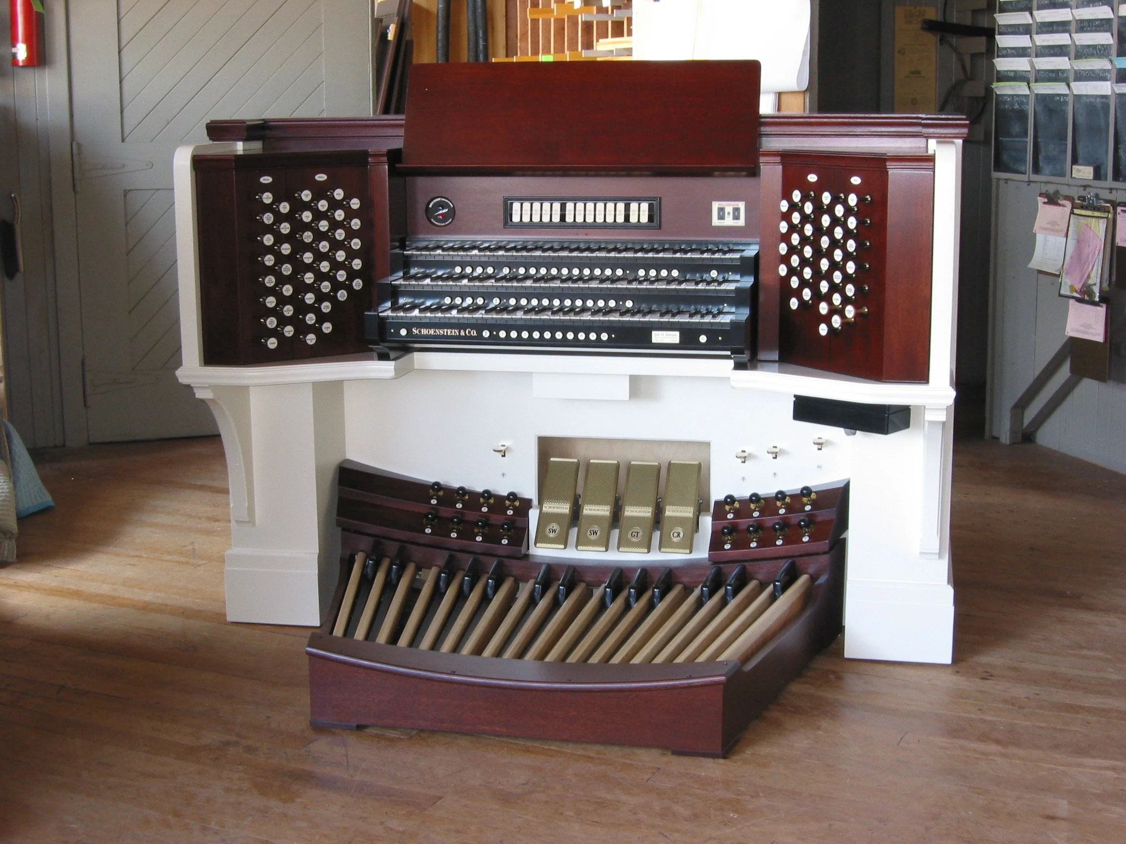 Completed Console in Assembly Shop