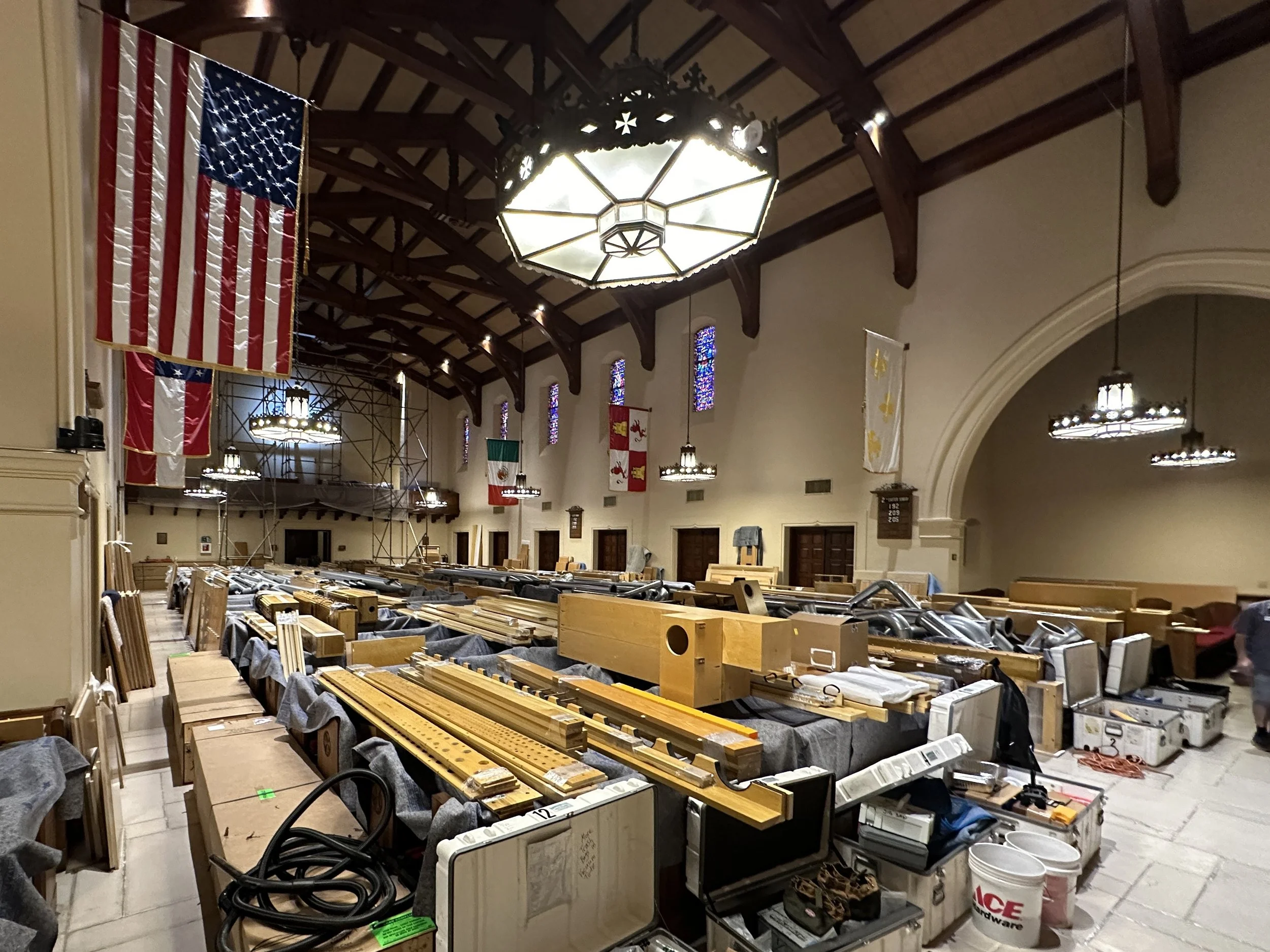 Organ Ready for Installation
