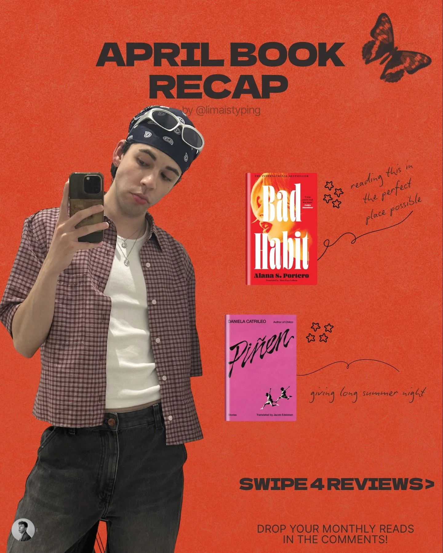 april wrap-up: book review edition

april was a month of doing a full 180. the kind where you barely recognise the version of yourself from a few weeks ago. first solo trip to madrid, the return of the sun, and suddenly remembering how easy life can 