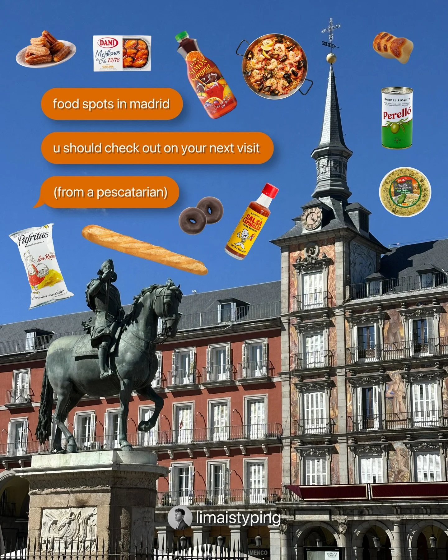 food places to check out on your next trip to madrid 🦐💃

many can confirm eating out is not my fav thing, but madrid changed that! from having tapas for breakfast to making crisps with mejillones and olives to panicking bc i forgot how to ask for t