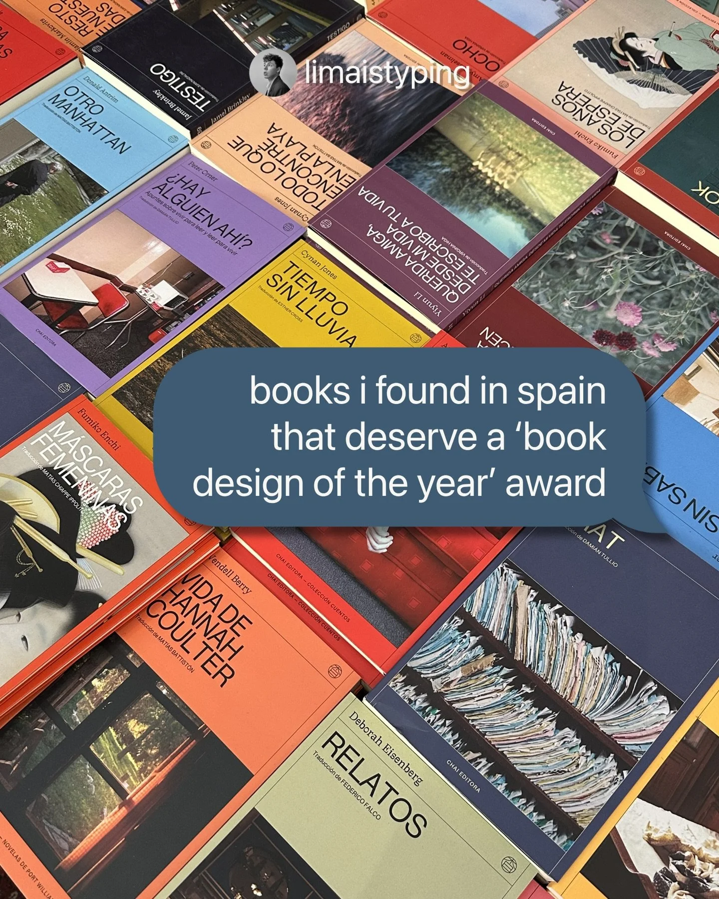 madrid bookshop finds (part 2)

this is to prove my friends i didn&rsquo;t just party &amp; perreo for a week straight in madrid last month. i also looked at pretty book covers. 

these are a few of my favourites. also, correct me if i&rsquo;m wrong 