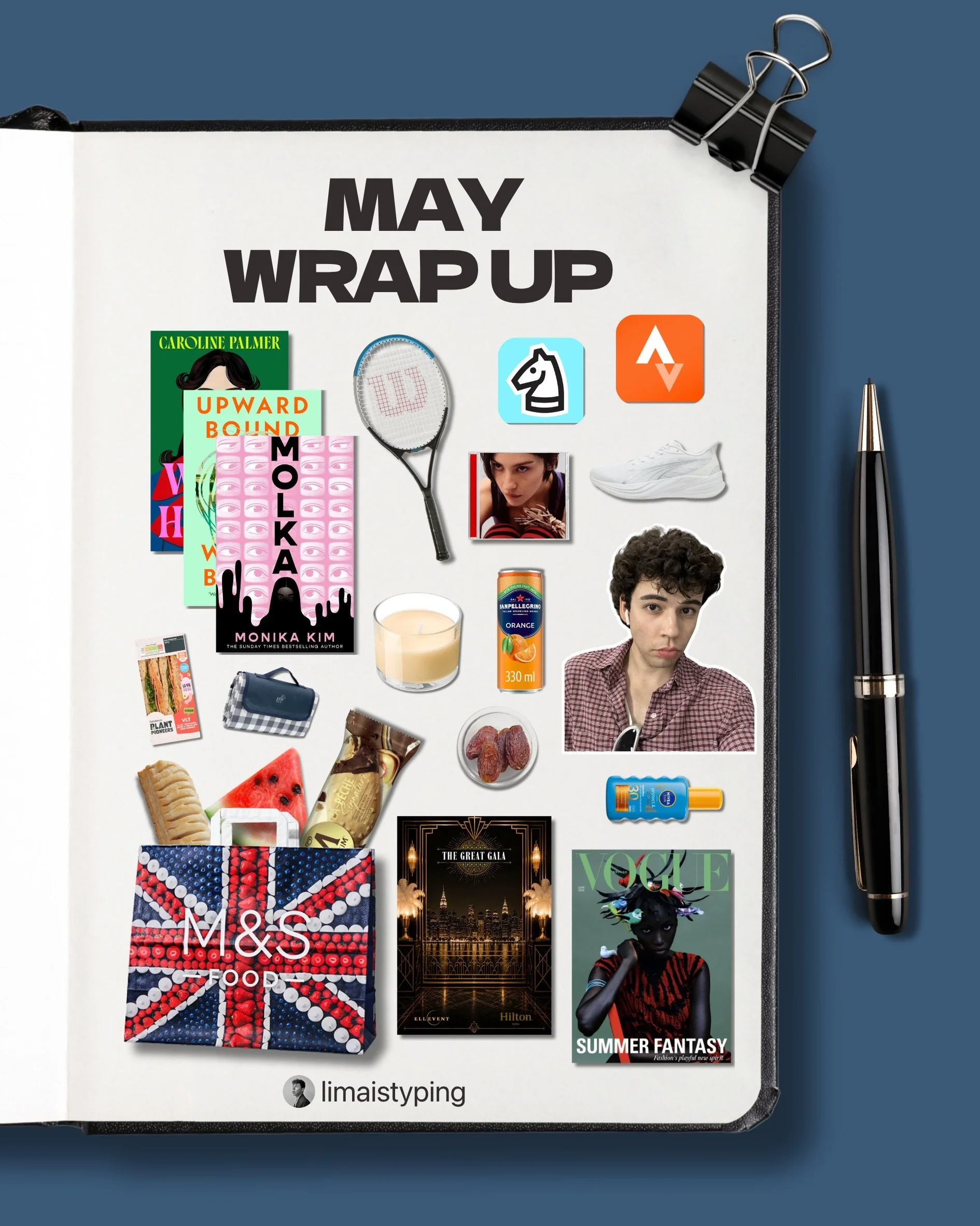 may wrap-up 🎾

may was somehow the shortest month ever because i spent half of it writing and the other half planning what i spend my money on this summer. that is not to leave you under the impression that i didn&rsquo;t do anything. nearly drowned