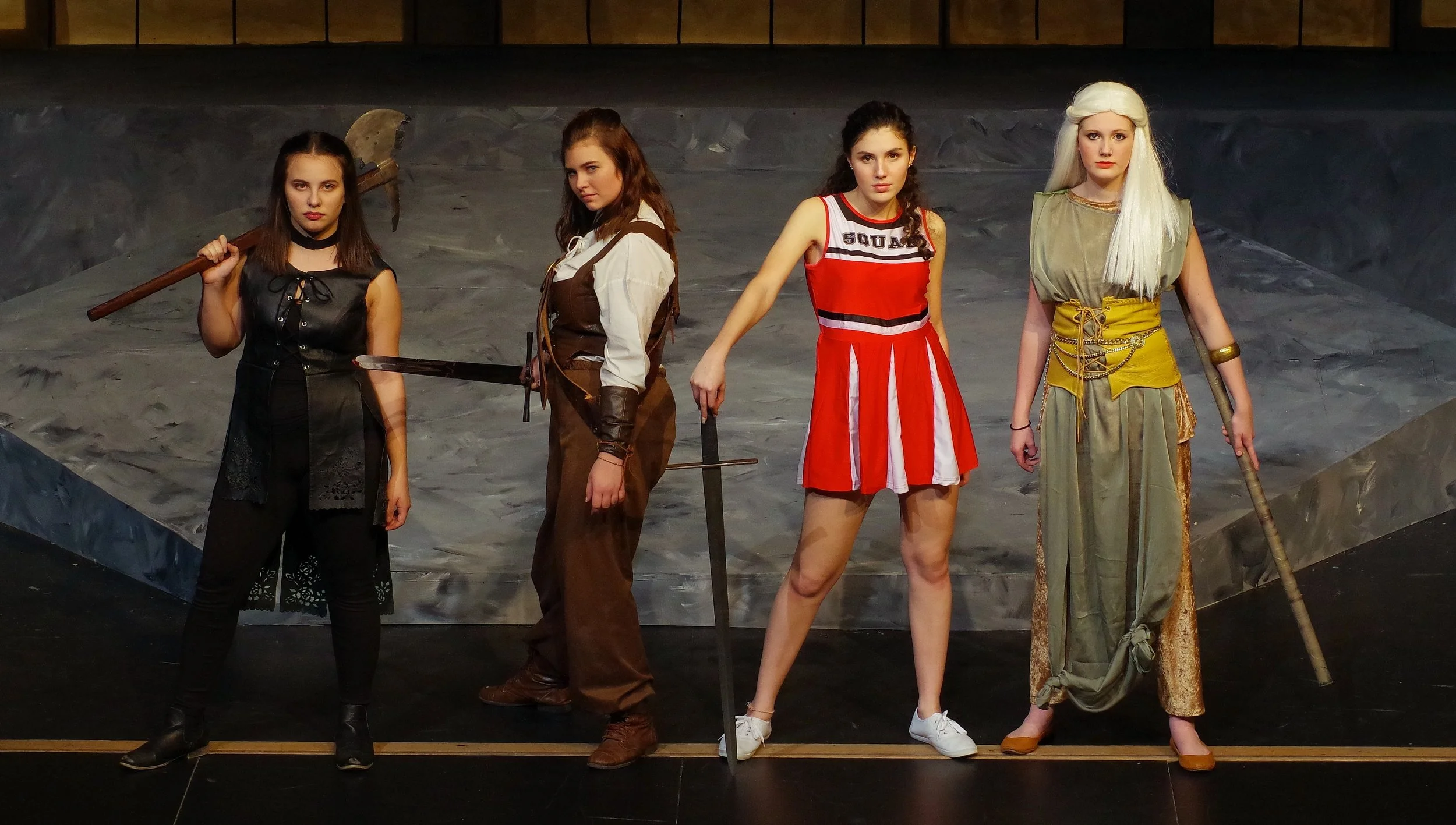 She Kills Monsters: Lilith, Tilly, Agnes and, Kaliope