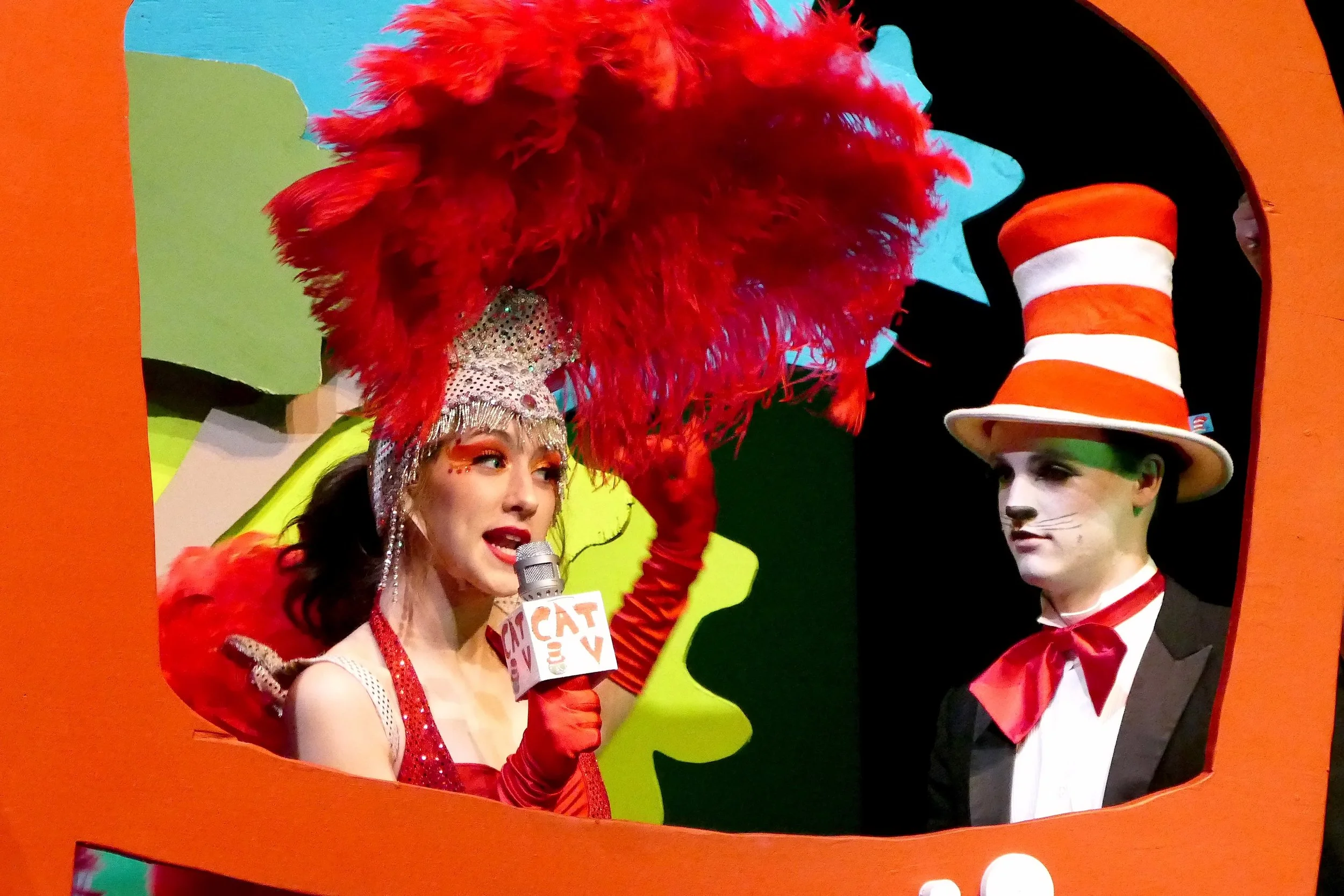 Seussical The Musical: Mayzie LaBird and The Cat in the Hat