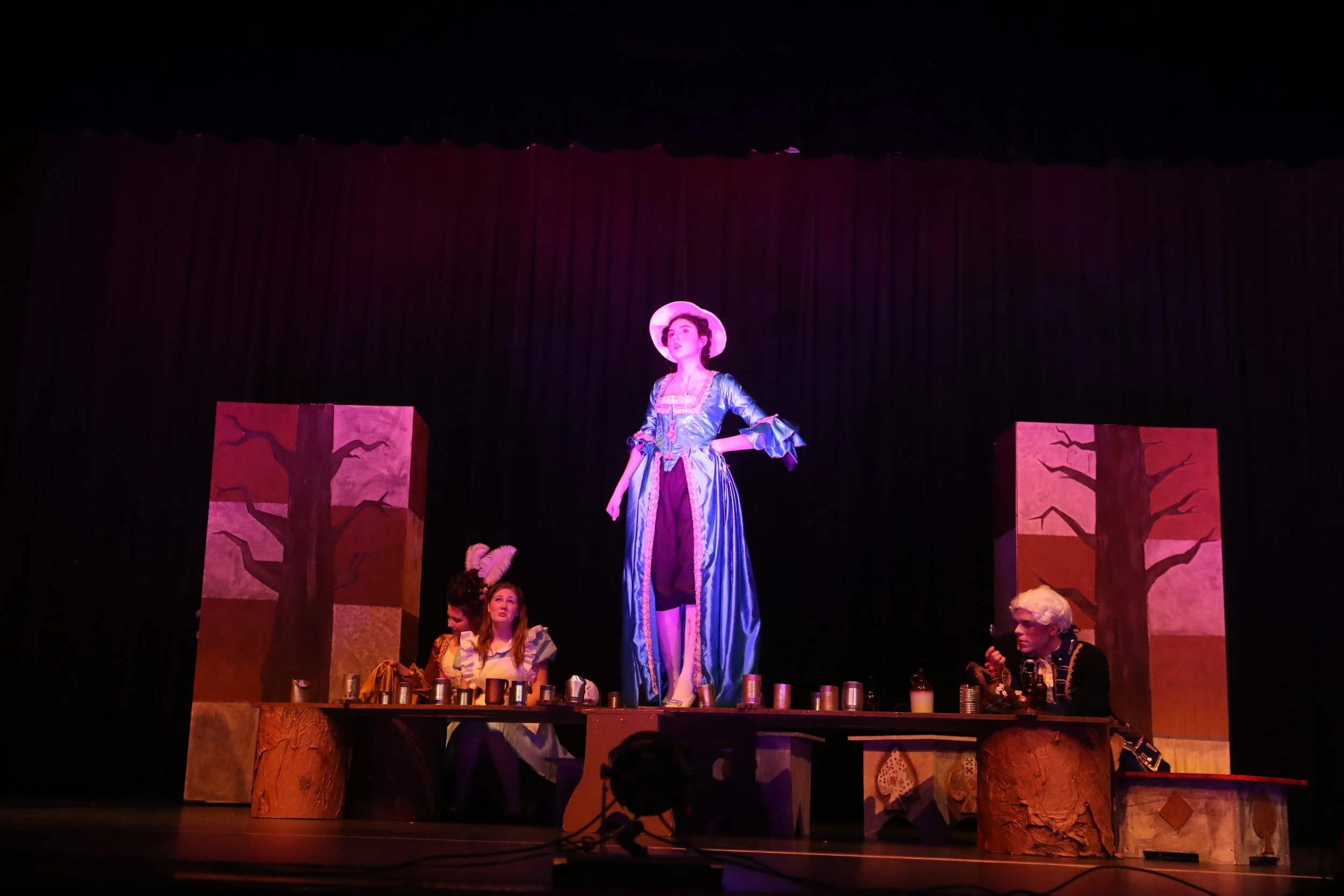 Alice In Wonderland: The Tea party ( The Mad Hatter, The March Hare and, The Dormouse) 