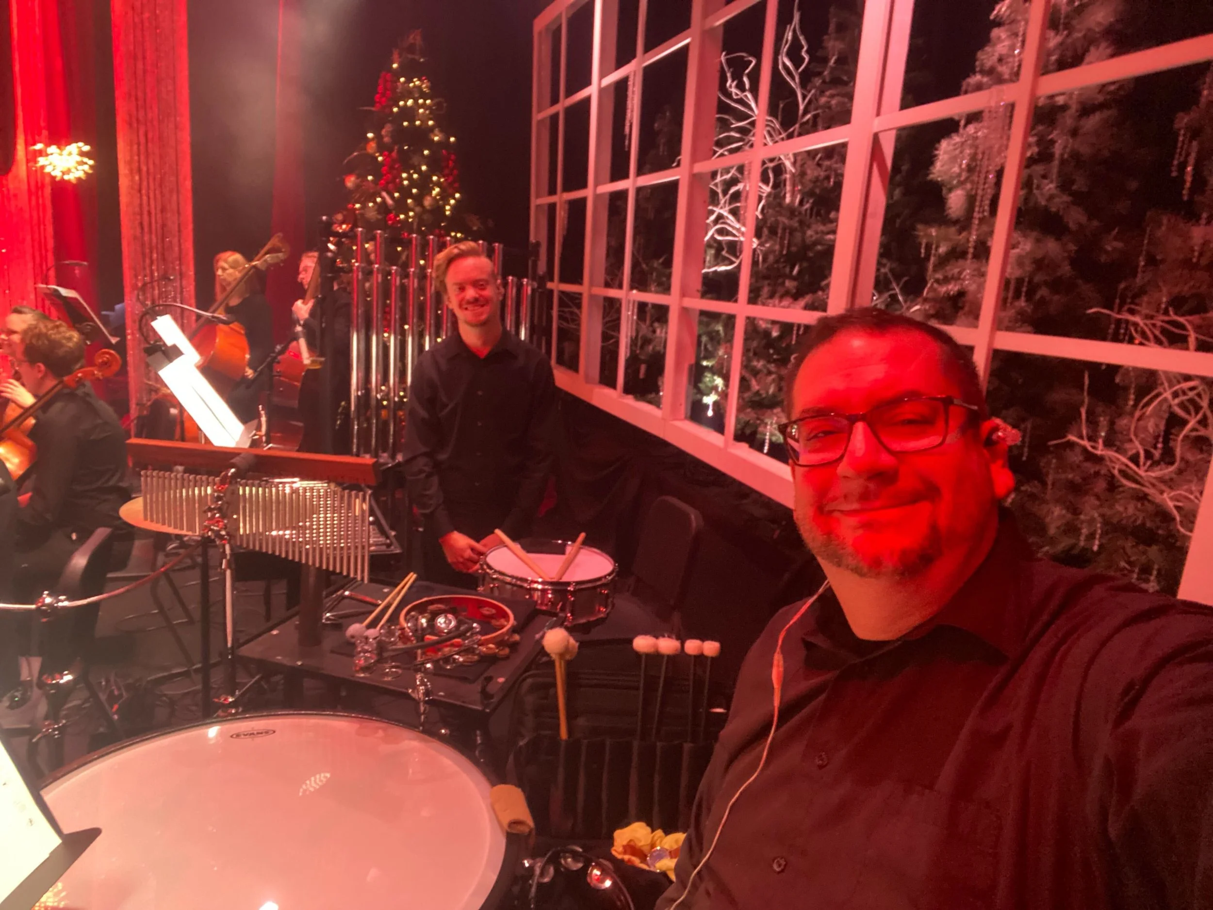 Christmas gig with Jerry Noble