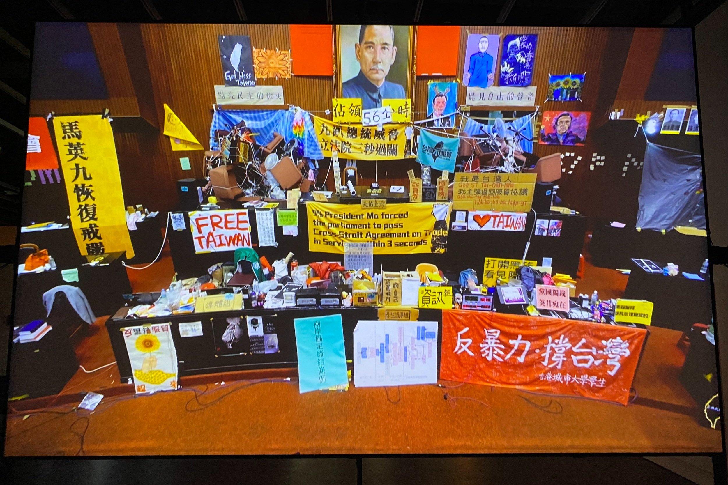 Yuan+Goang-Ming%2C+Everyday+War%2C+Asian+Art+Museum%2C+sunflower+movement+protest%2C+Hugh+Leeman%2C+roborant+review.jpg