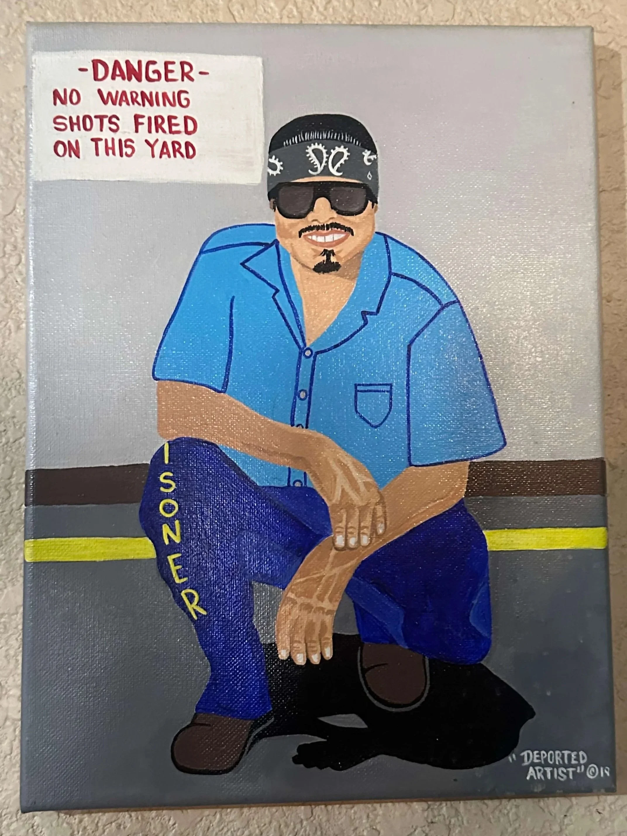Self Portrait of incarceration.