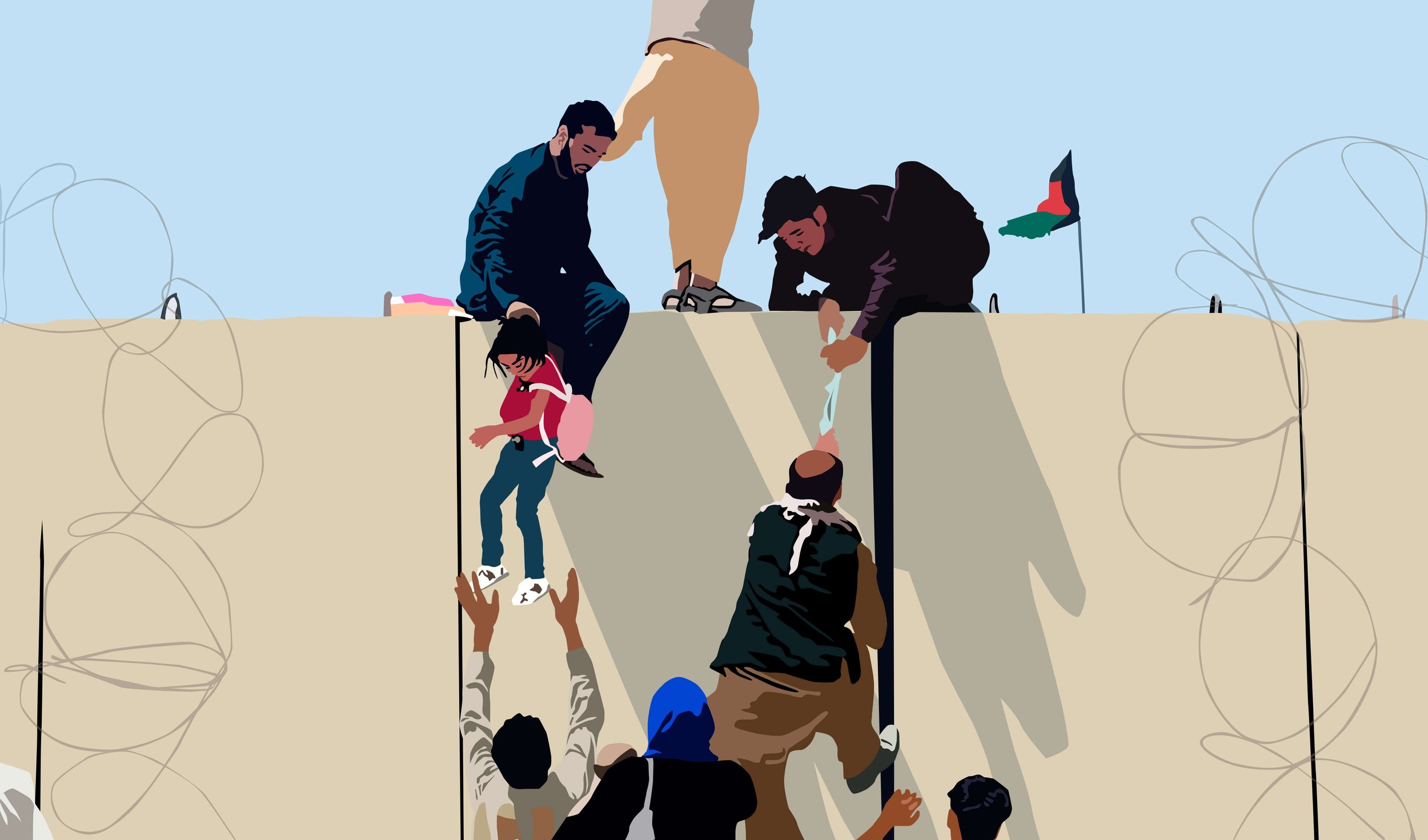 Kabul, transparency in lightbox, 2021