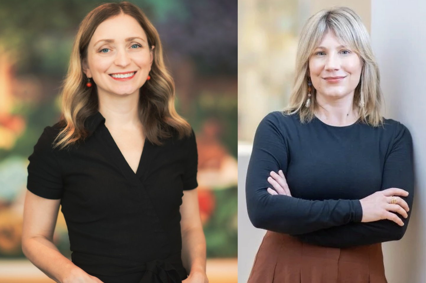 Francesca Wilmott and Sara Morris