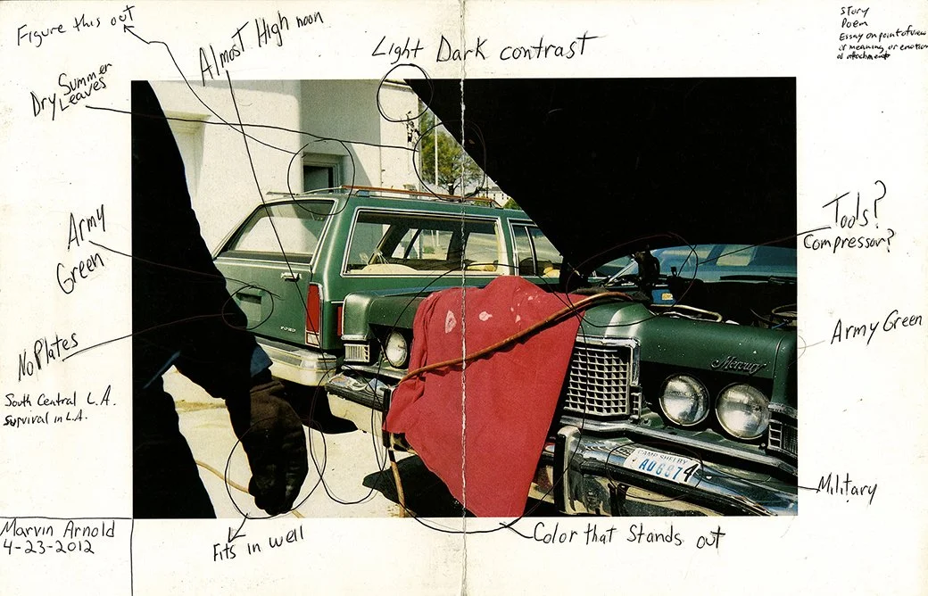 San Quentin Project 1, Marvin Mapping William Eggleston Side A