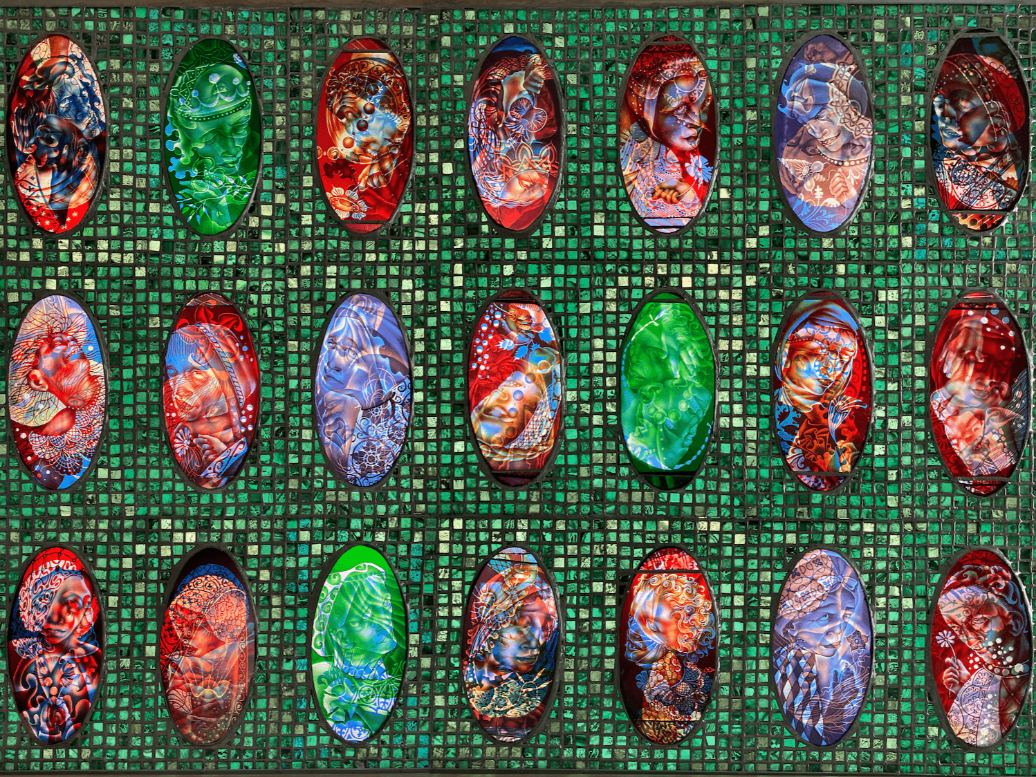 Judith Schaechter, Super/Natural, Museum of Craft and Design