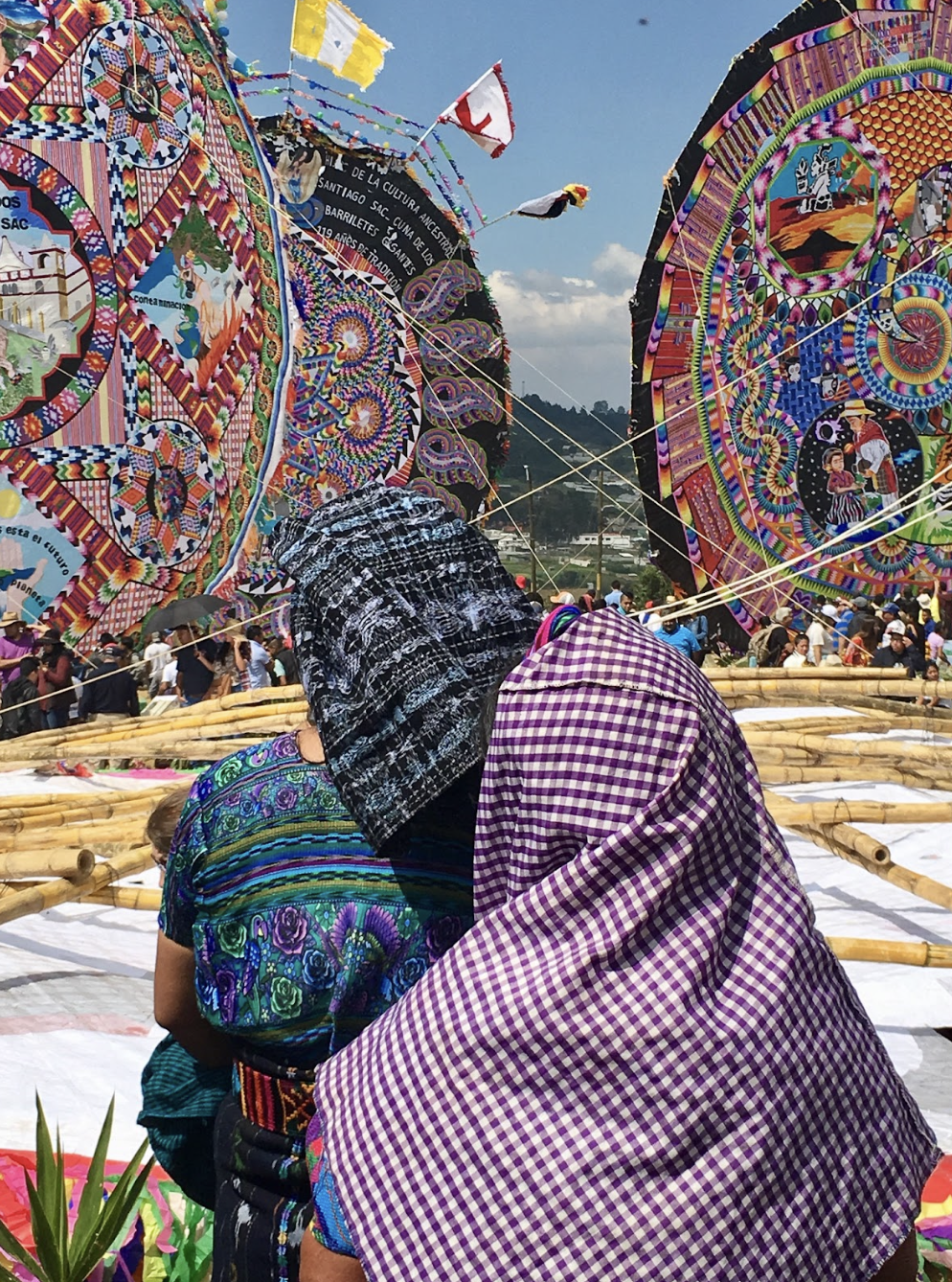 “Kites” Santiago Sacatepequez, Guatemala, photograph by Stephanie Jolluck.