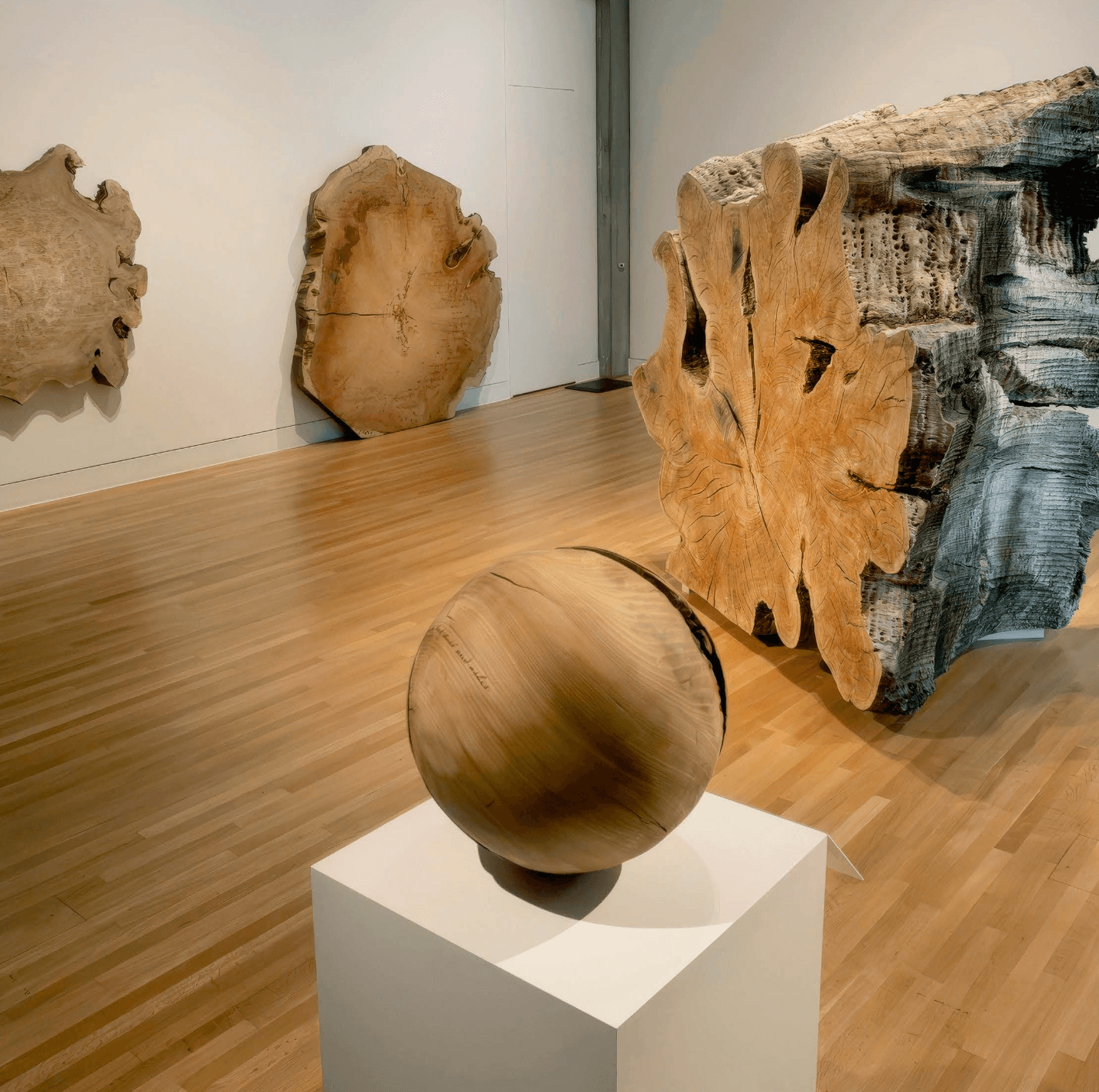 Two Notes 18 in. x 18 in. Reclaimed elm wood Edition 1/5 + 2 AP 2024